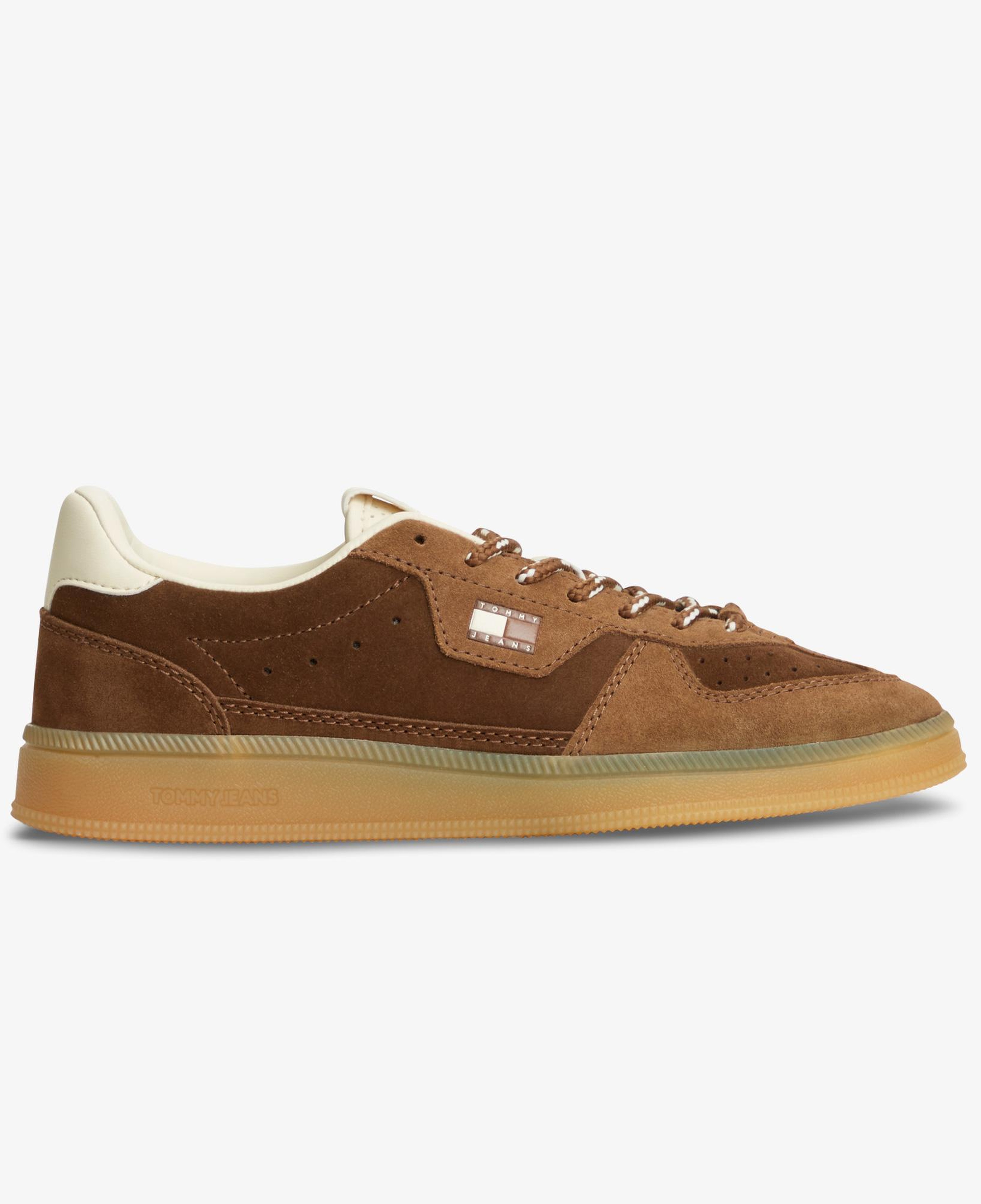 Tommy Hilfiger The Greenwich Edge Suede Kadın Haki Spor Ayakkabı