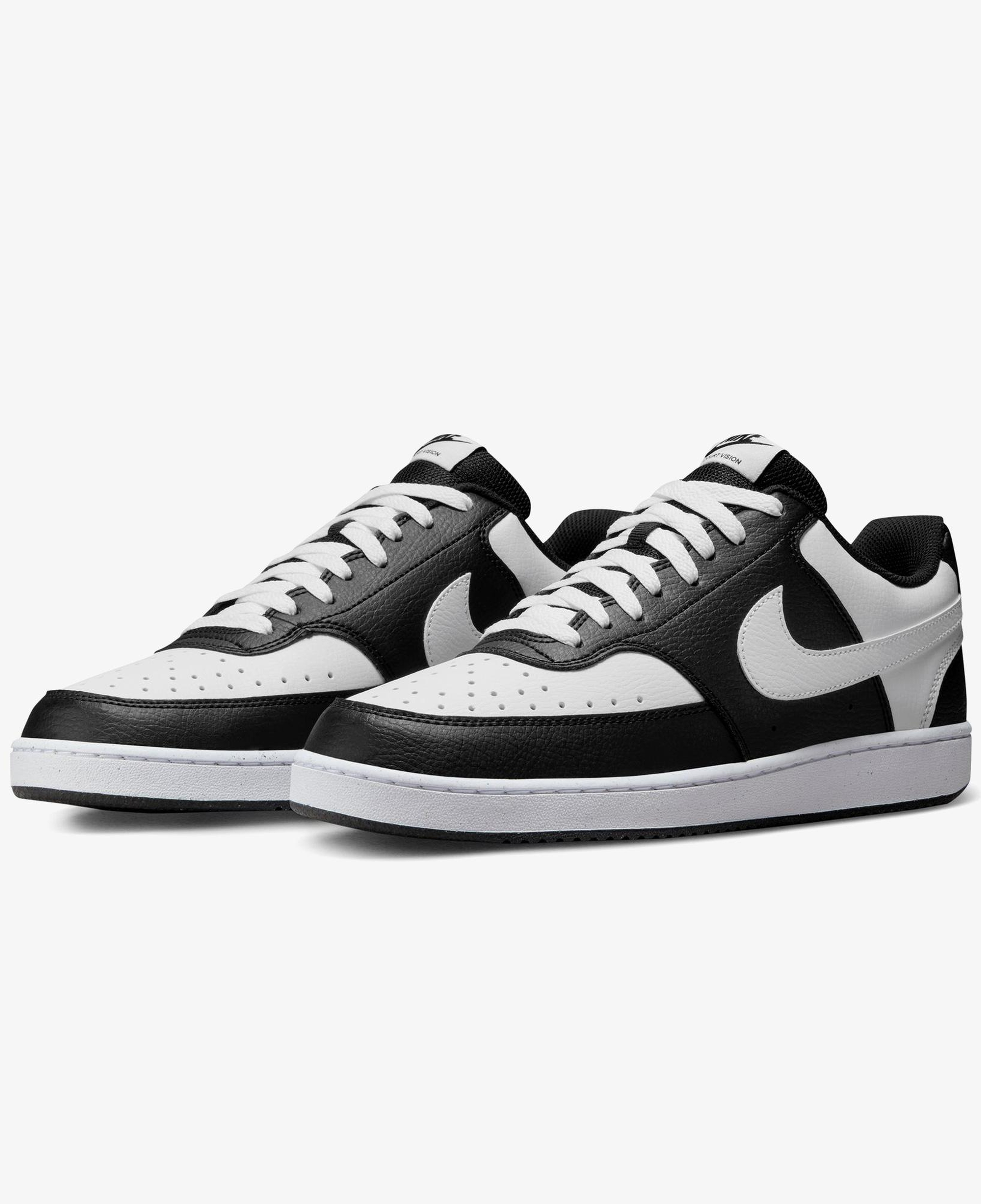 Nike Court Vision Low Erkek Siyah Spor Ayakkabı