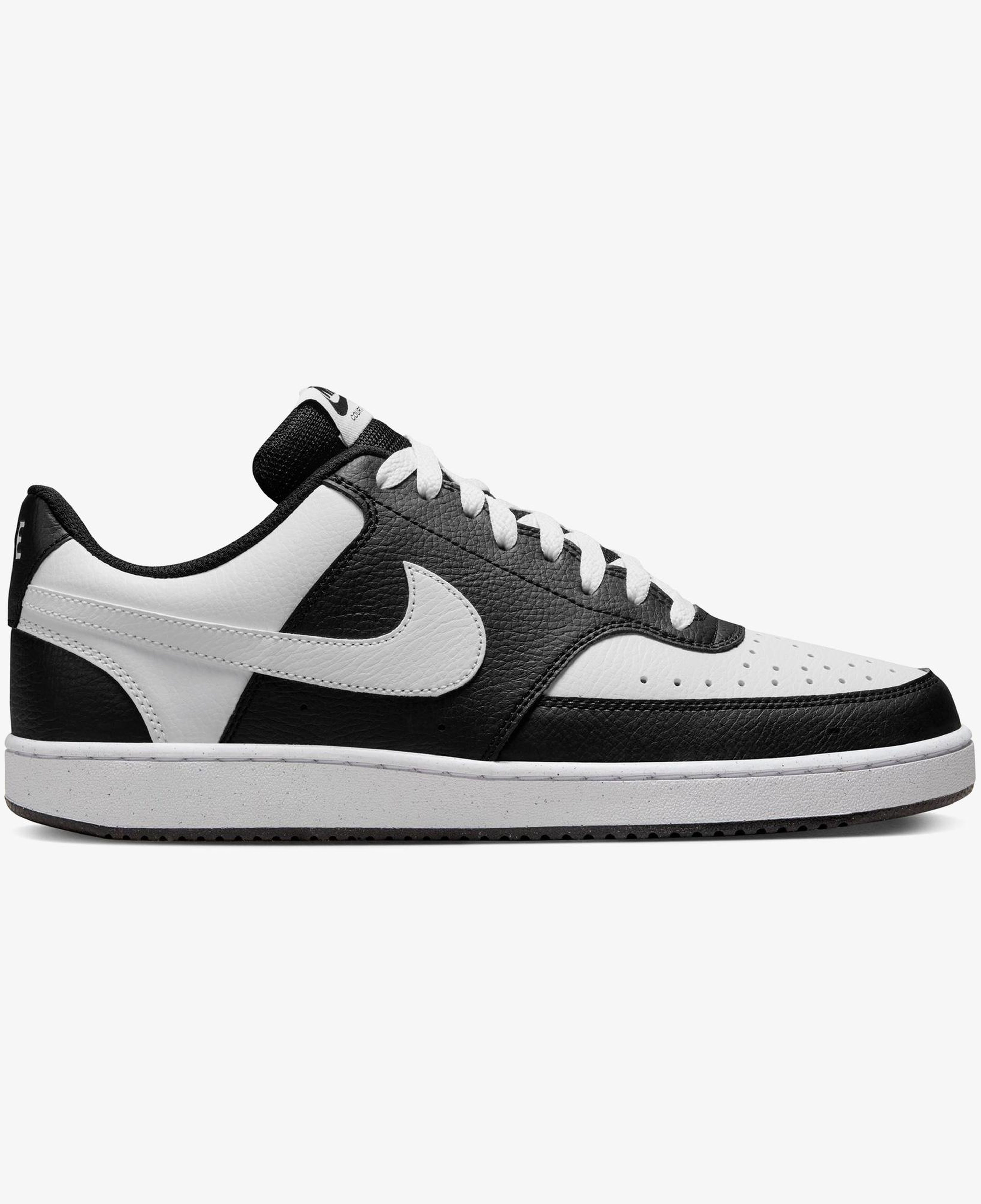 Nike Court Vision Low Erkek Siyah Spor Ayakkabı