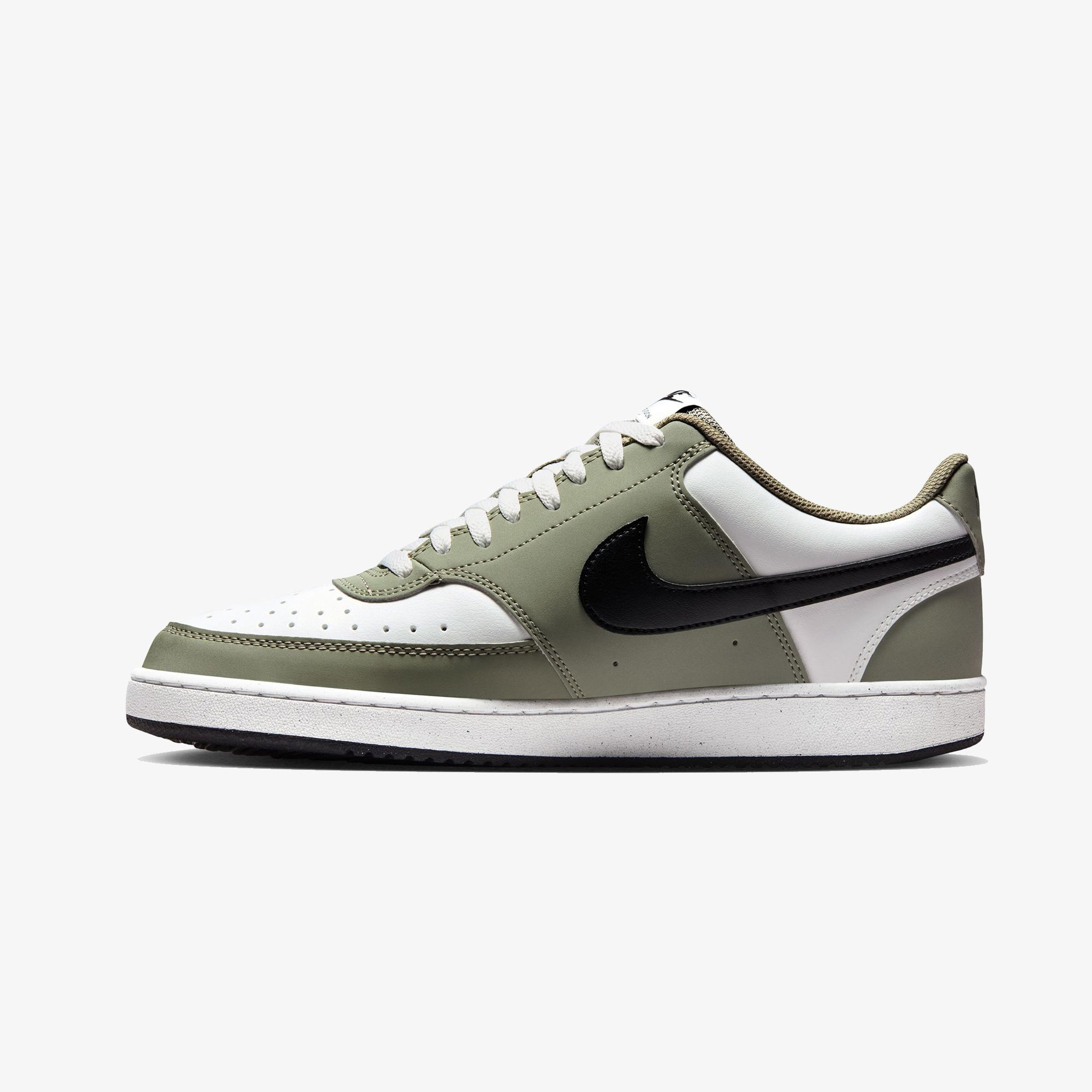 Nike Court Vision Low Erkek Yeşil Spor Ayakkabı