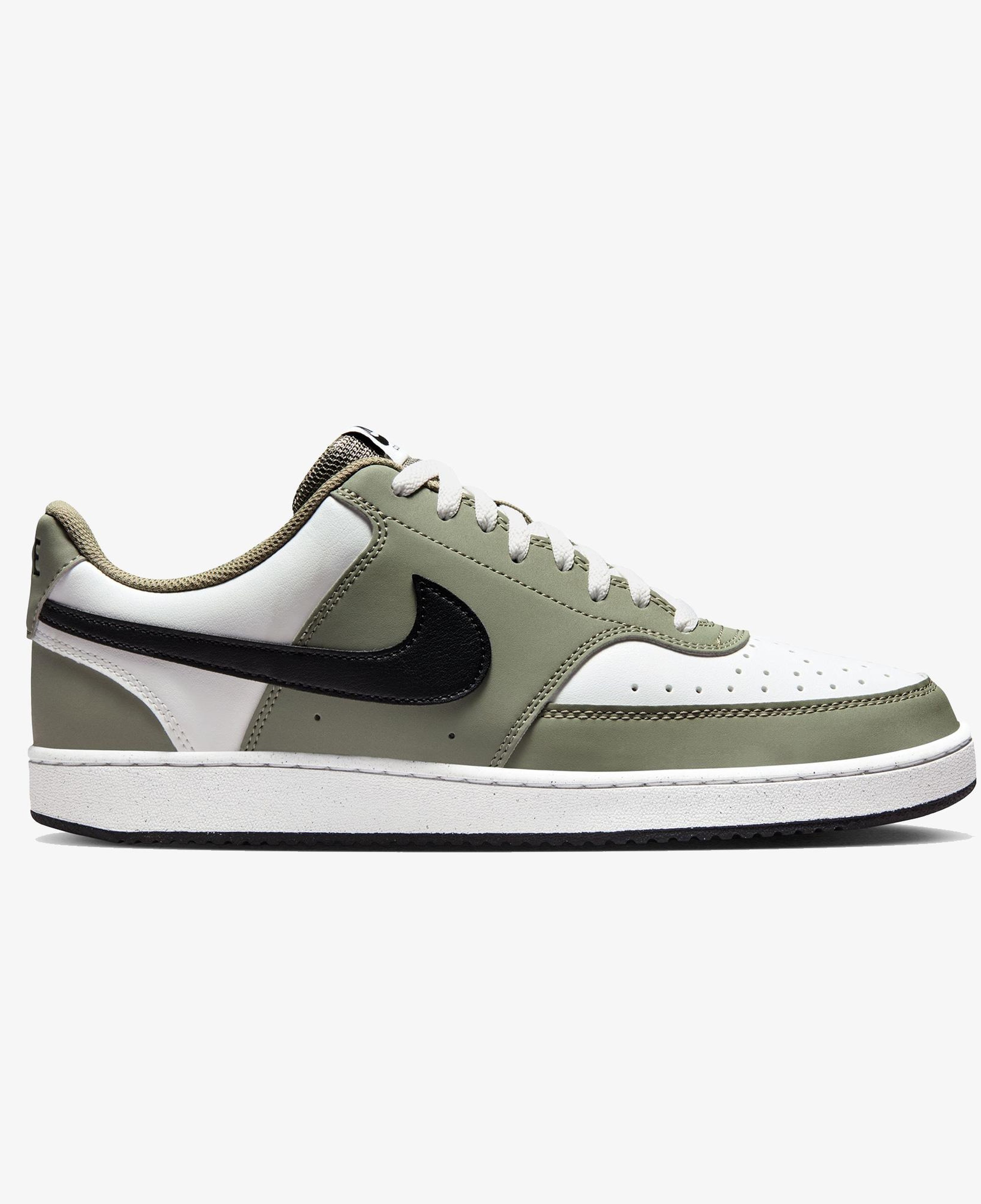 Nike Court Vision Low Erkek Yeşil Spor Ayakkabı
