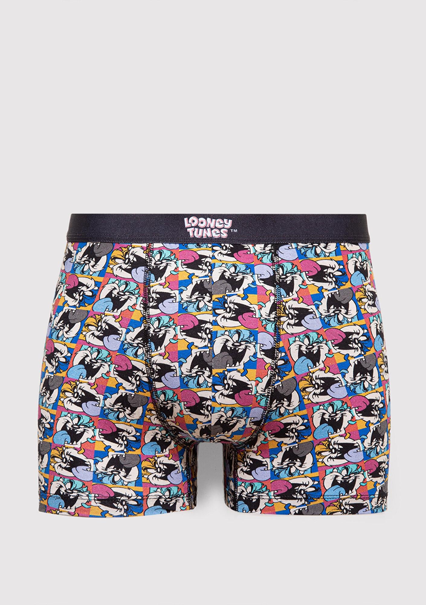 Mavi Tazmanya Canavarı Baskılı Boxer 0911984-34621