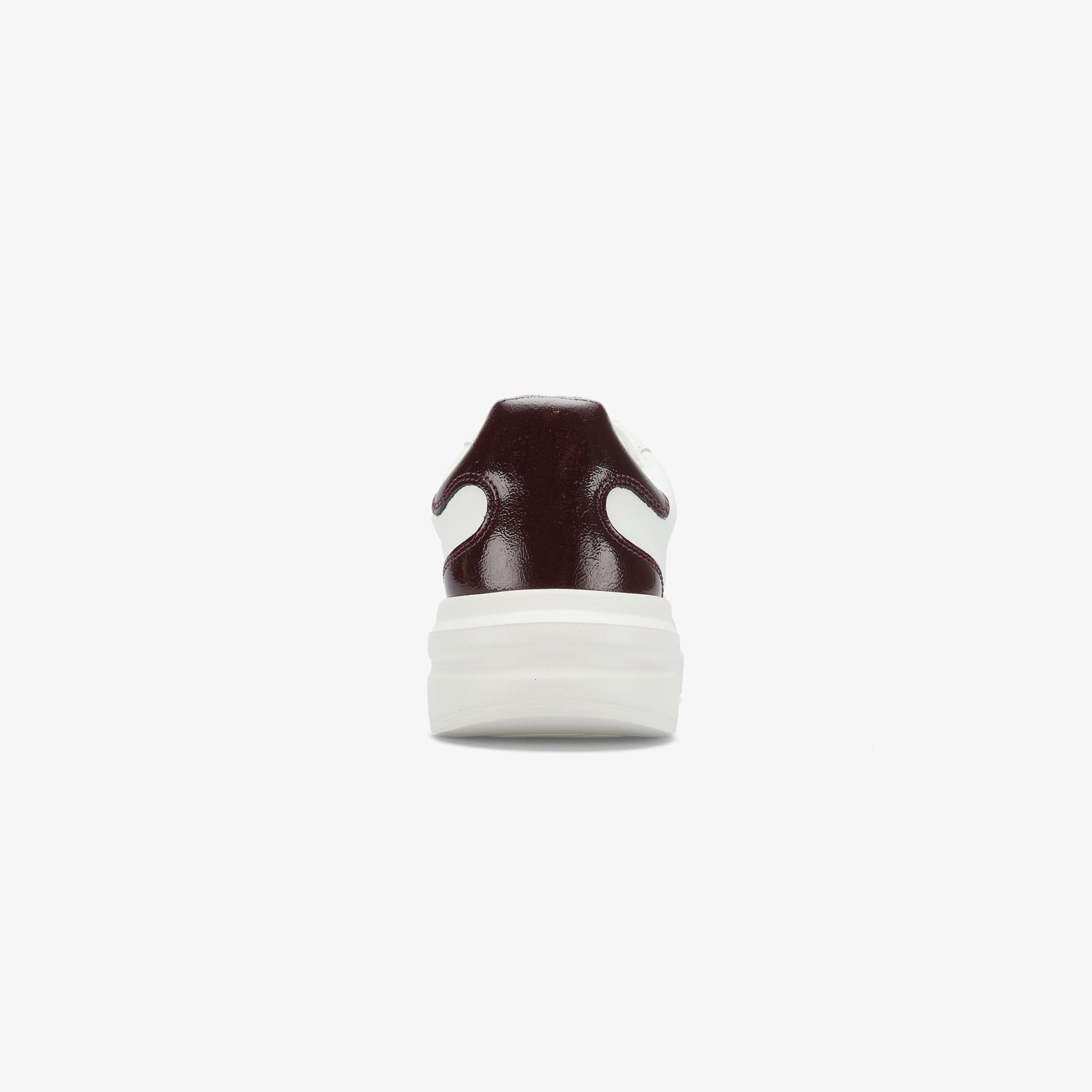 Guess Elbina Deri Kadın Beyaz Sneaker