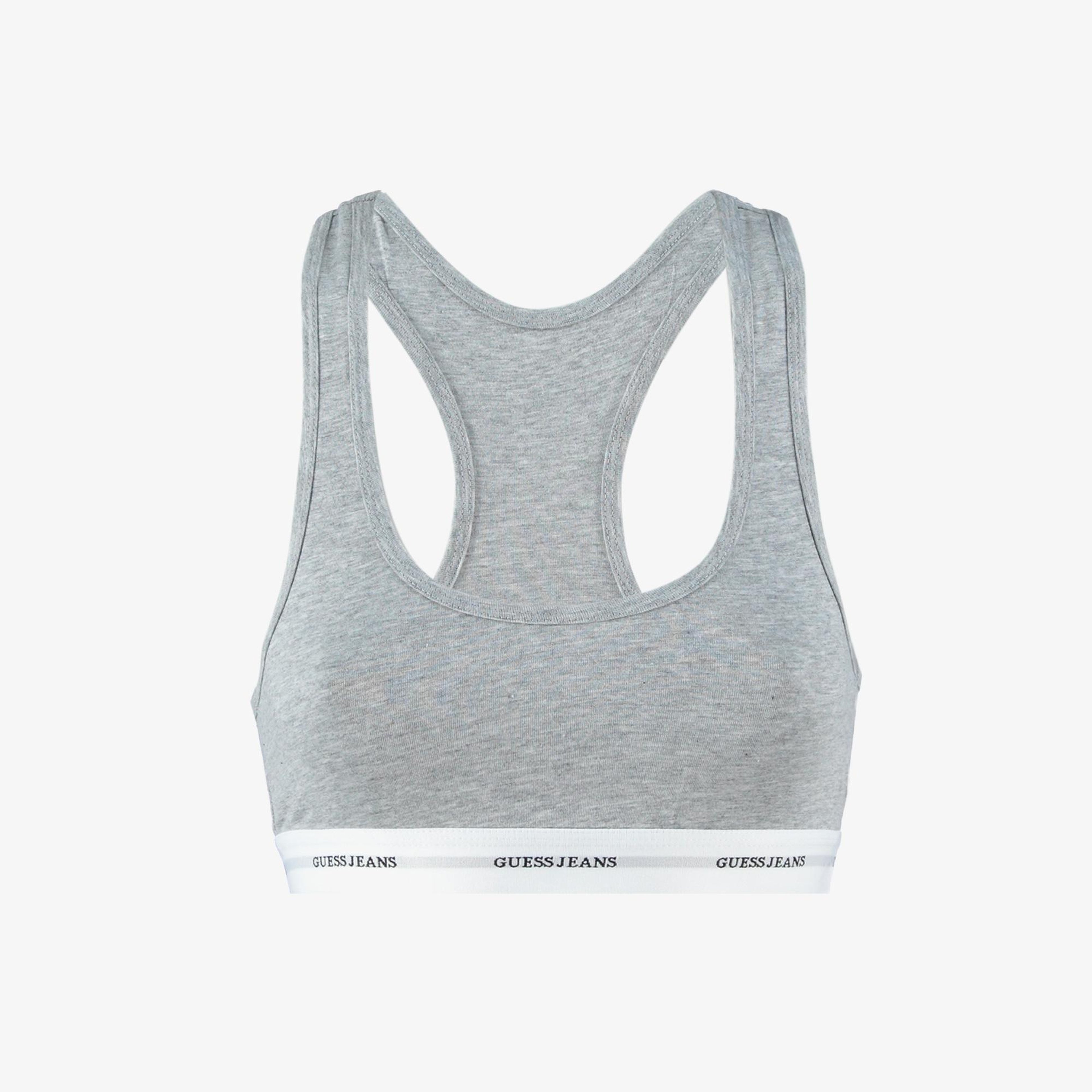 Guess Triangle Eco Cuddle Modal Kadın Gri Sütyen