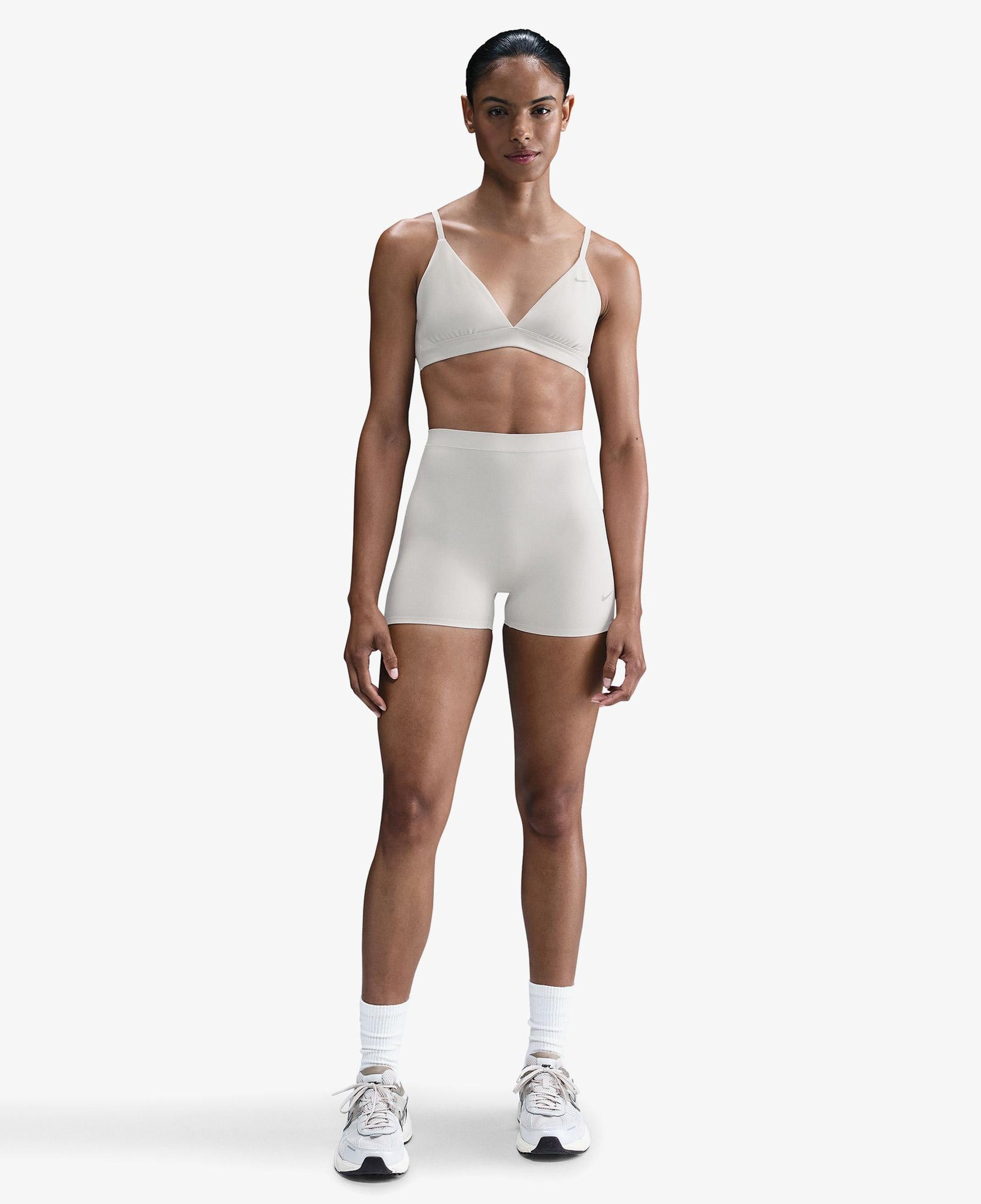 Nike Dri-Fit Form Kadın Beyaz Bra