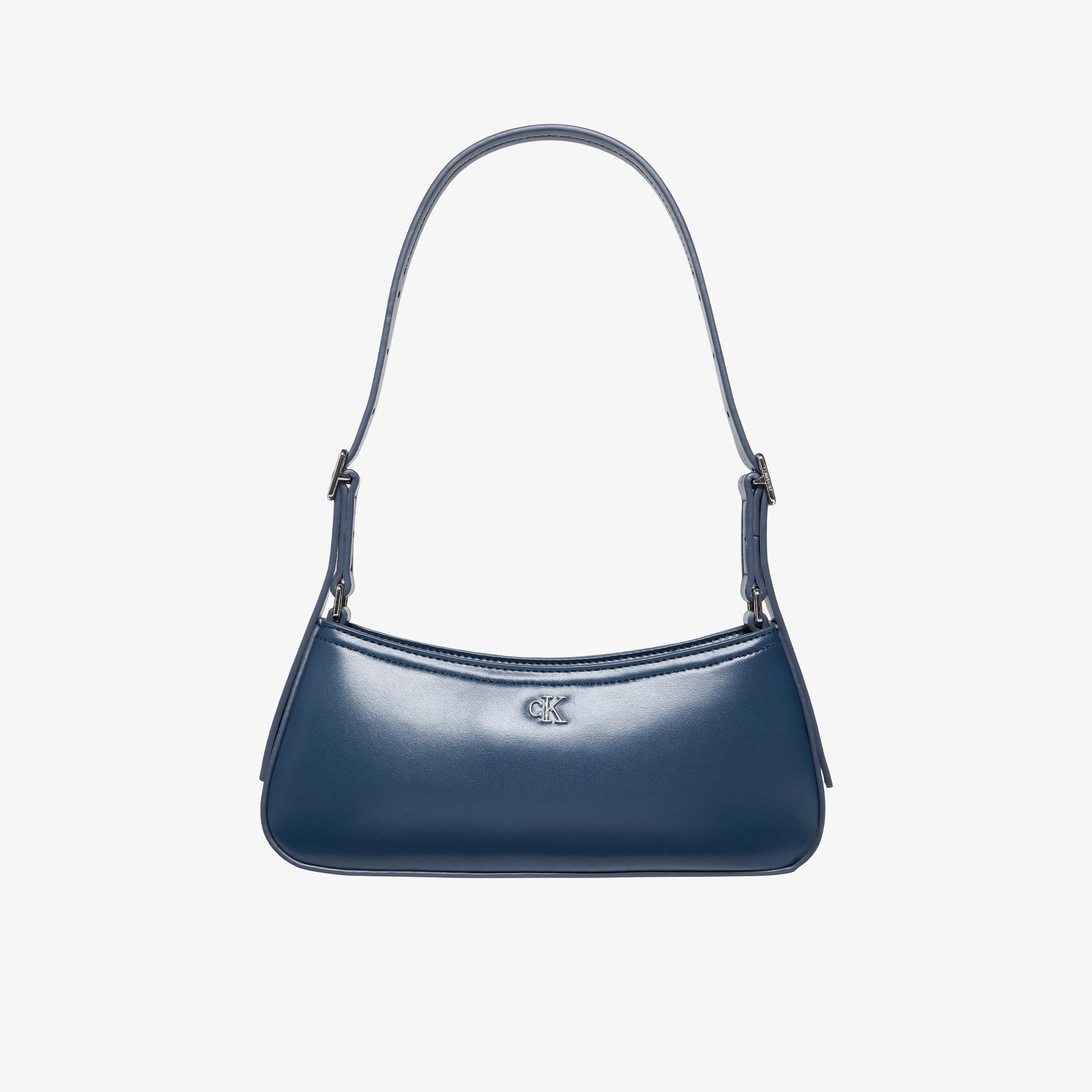 Calvin Klein Small Kadın Mavi El Çantası