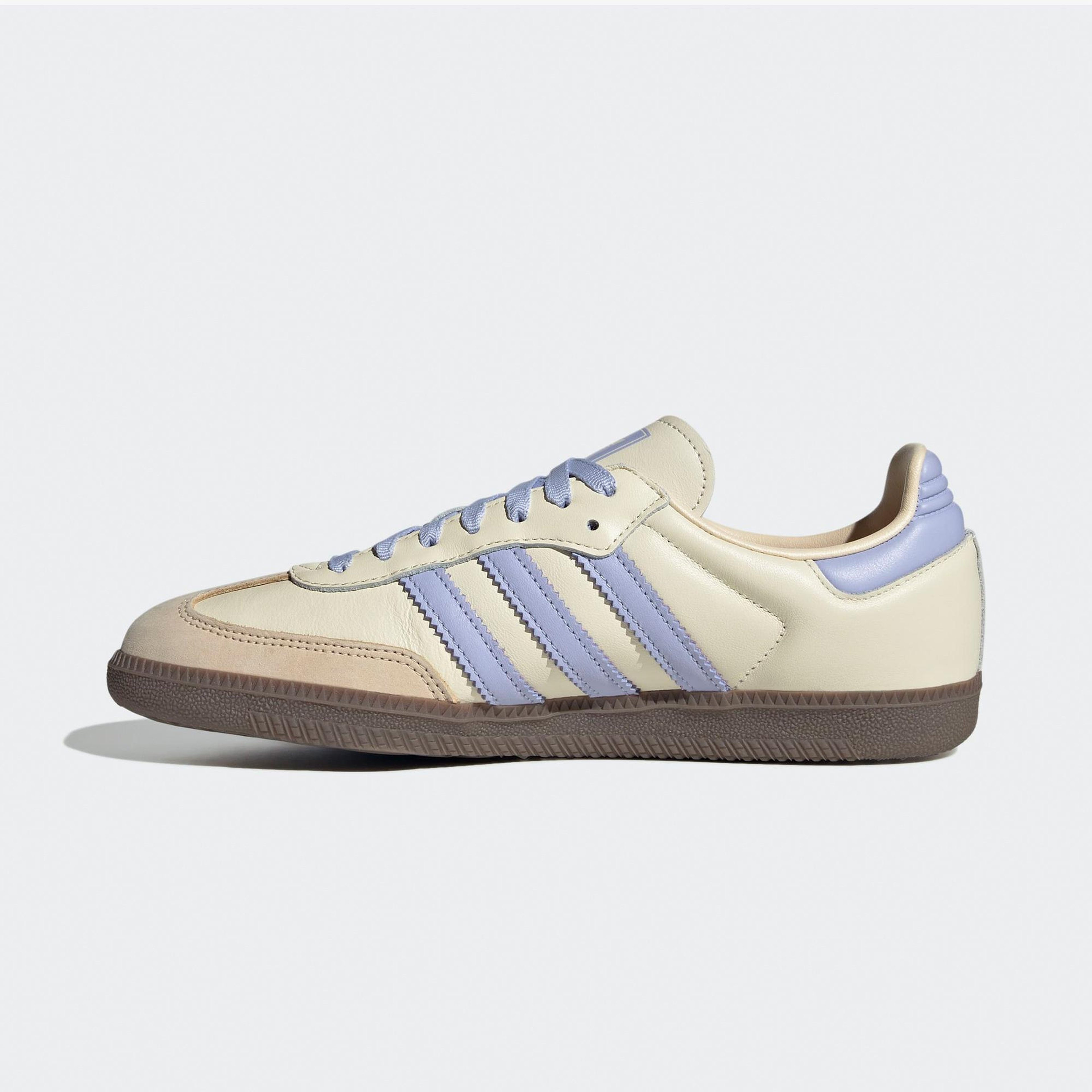 adidas Samba OG Unisex Krem/Lila Spor Ayakkabı