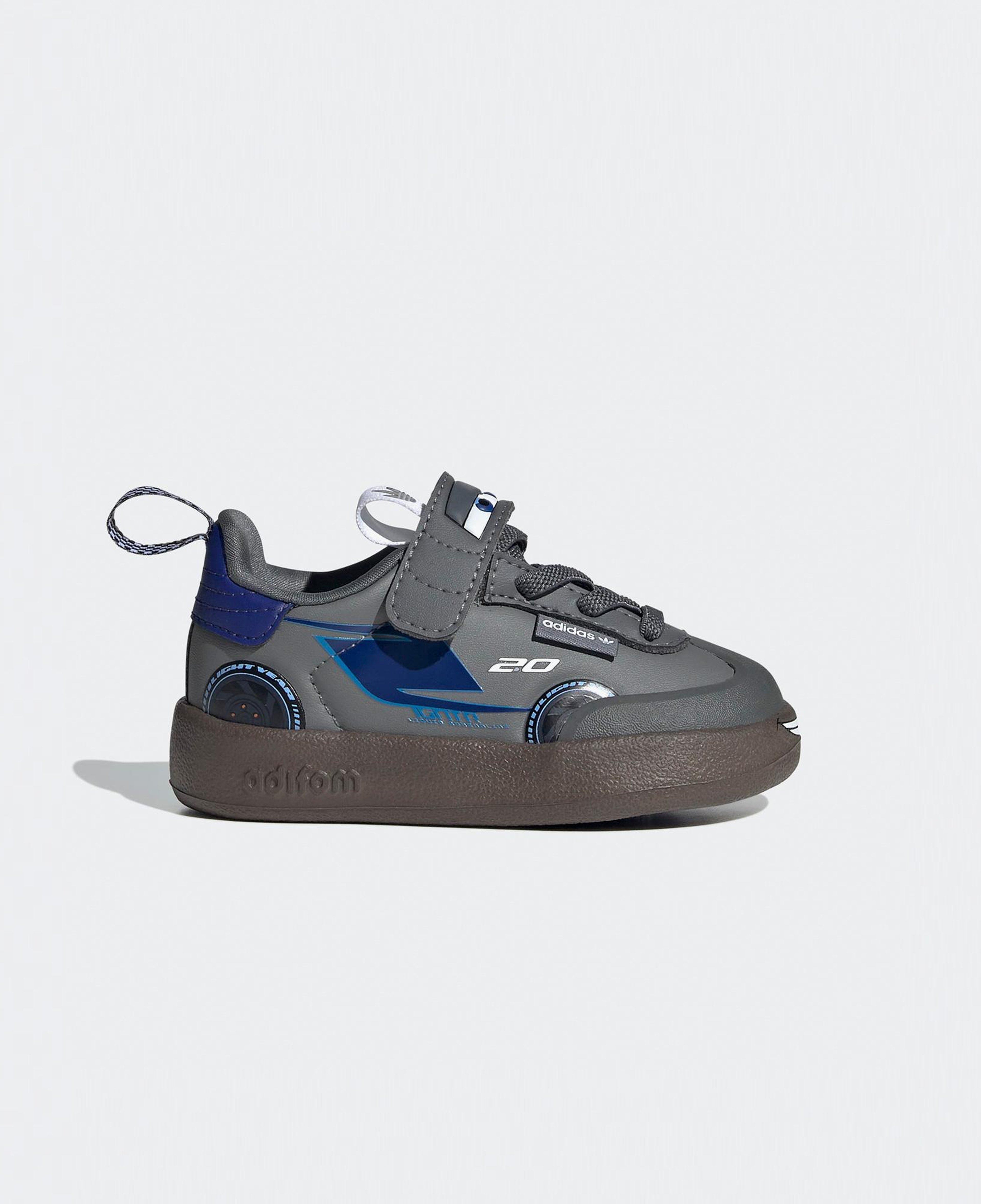 adidas Pixar Cars Adifom Samba 360 Bebek Koyu Gri Ayakkabı