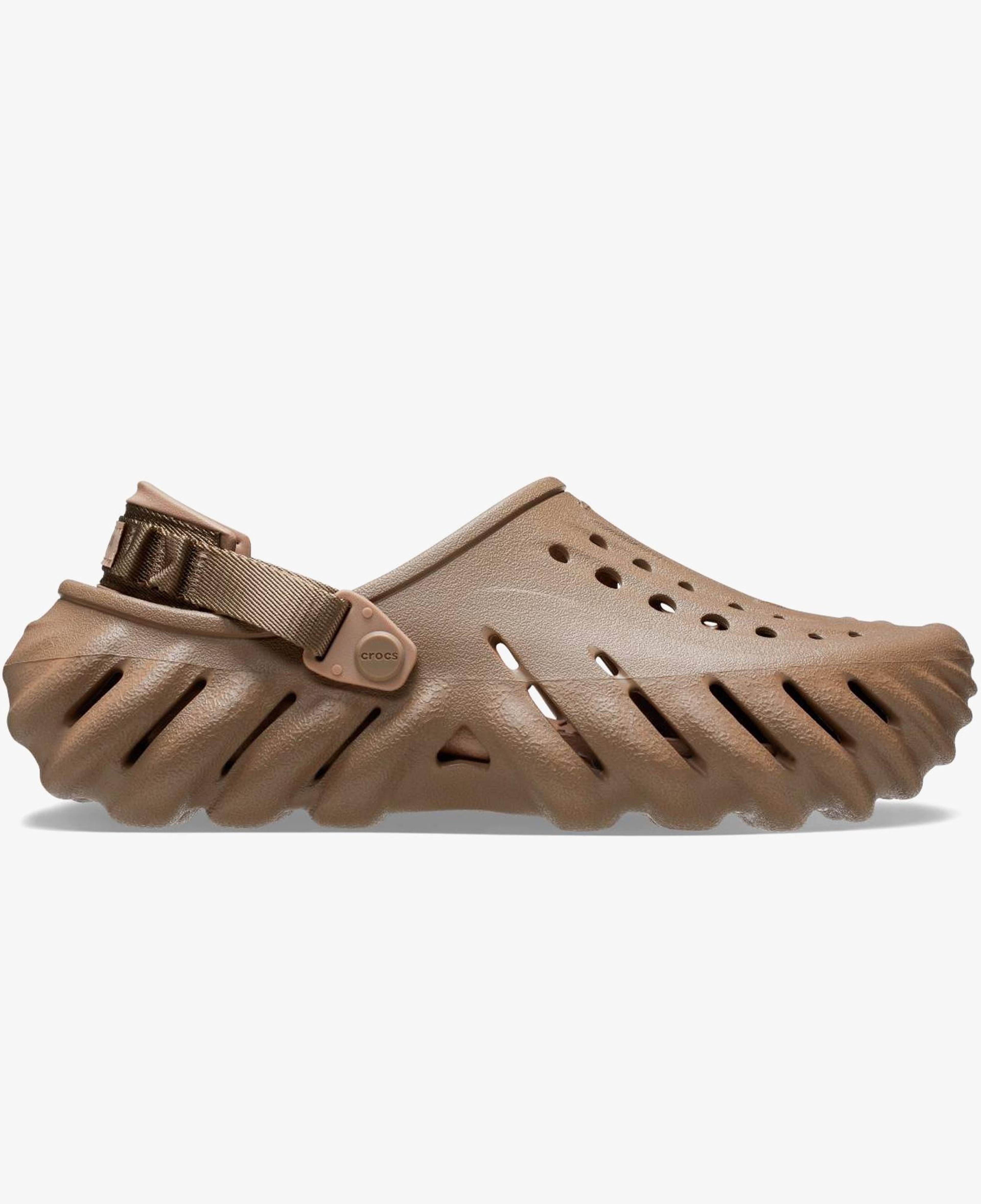 Crocs Echo Unisex Kahverengi Terlik