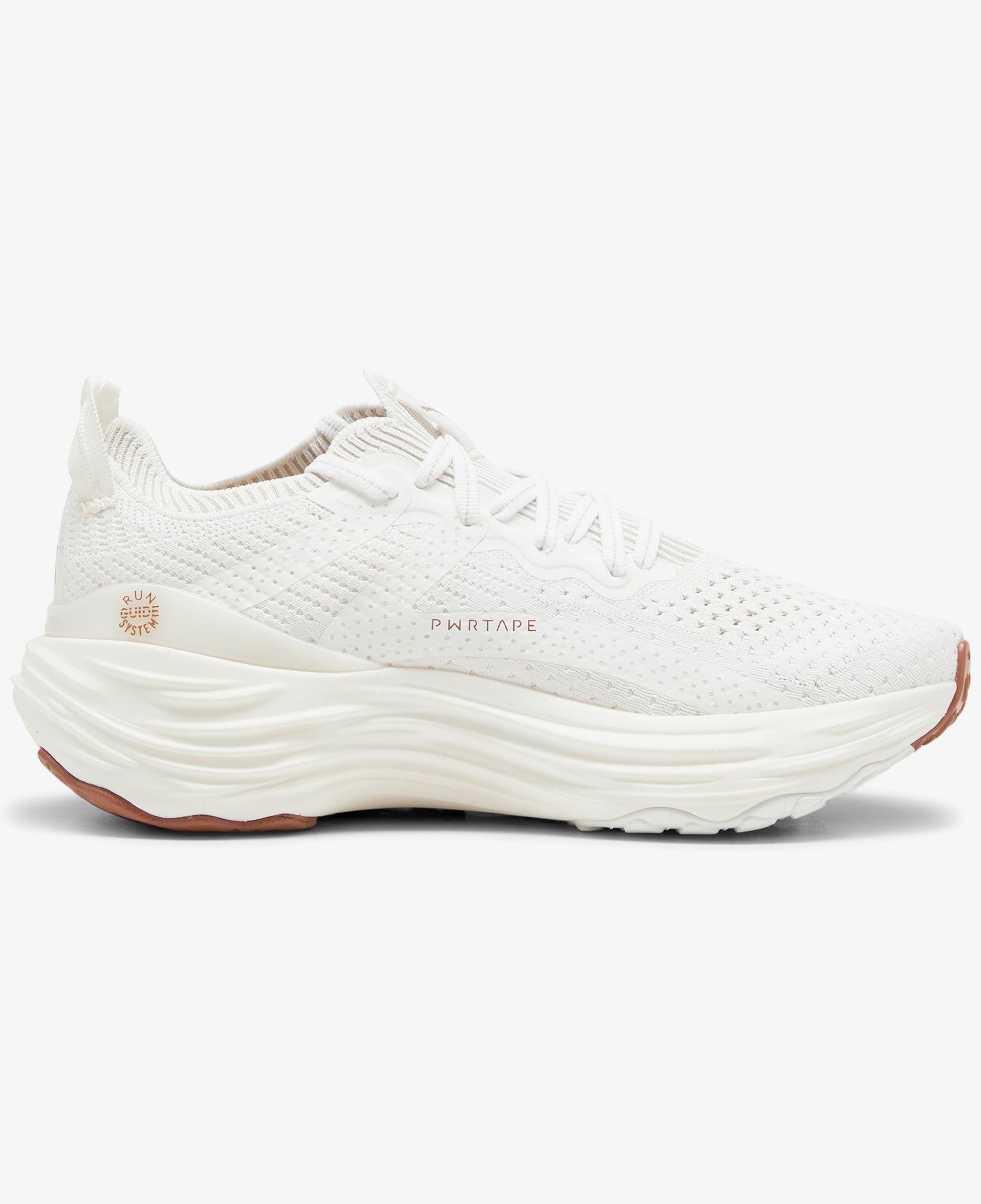 Puma ForeverRun Nitro Knit Kadın Beyaz Koşu Ayakkabısı