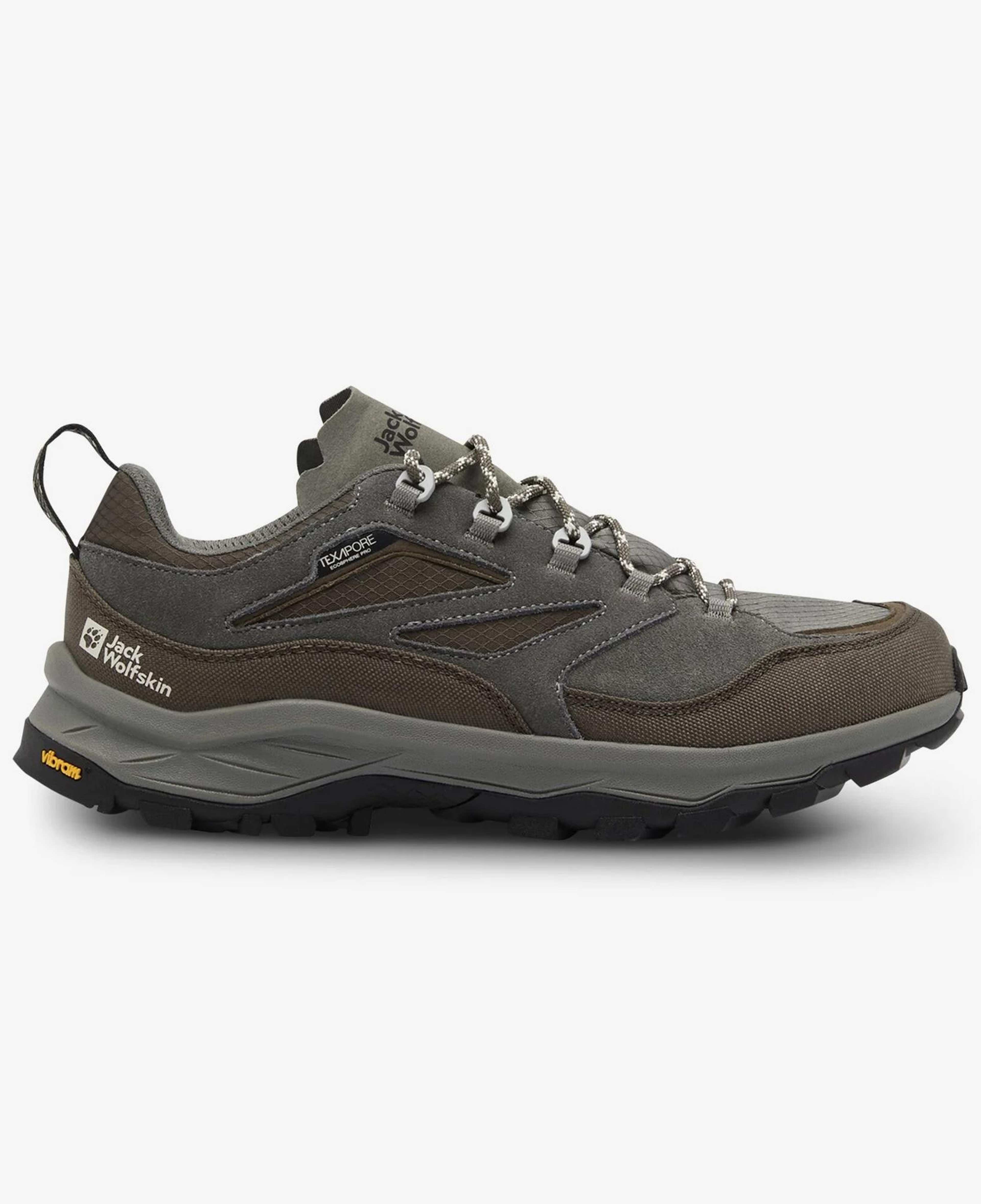 Jack Wolfskin Cyrox Texapore Low Erkek Kahverengi Outdoor Ayakkabı