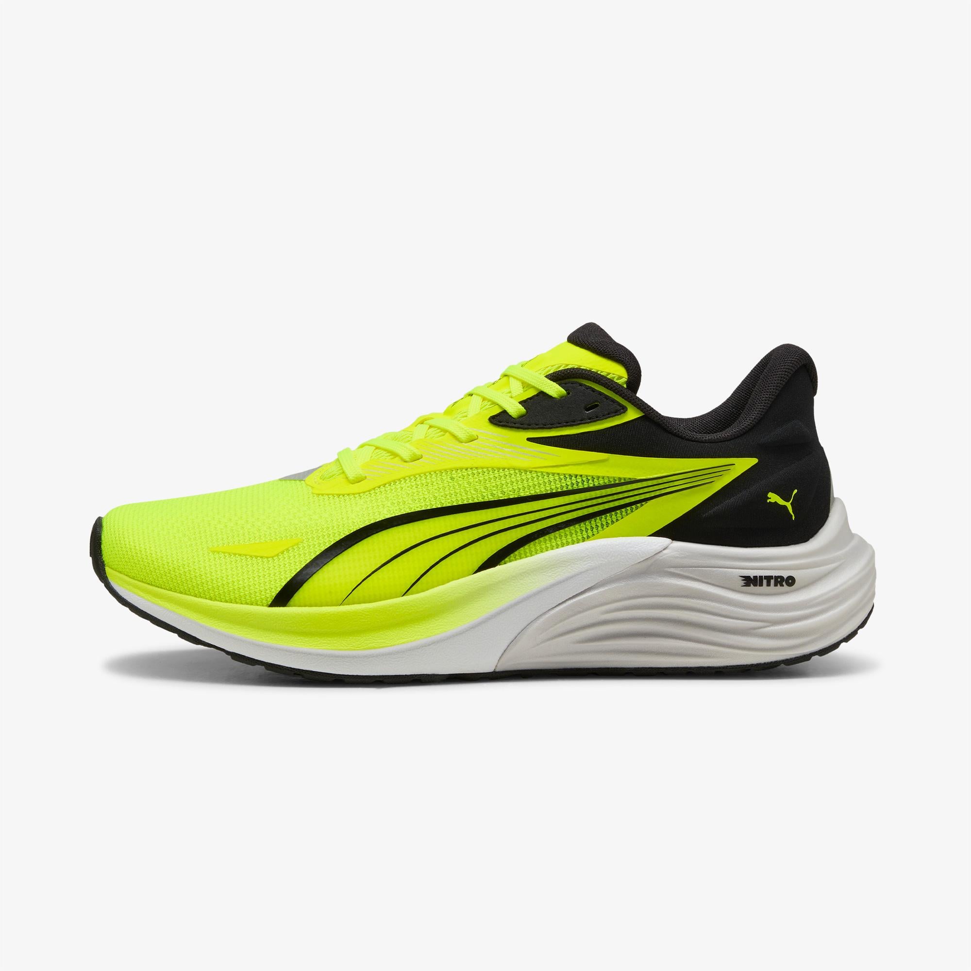Puma Electrify Nitro 4 Kadın Sarı Koşu Ayakkabısı