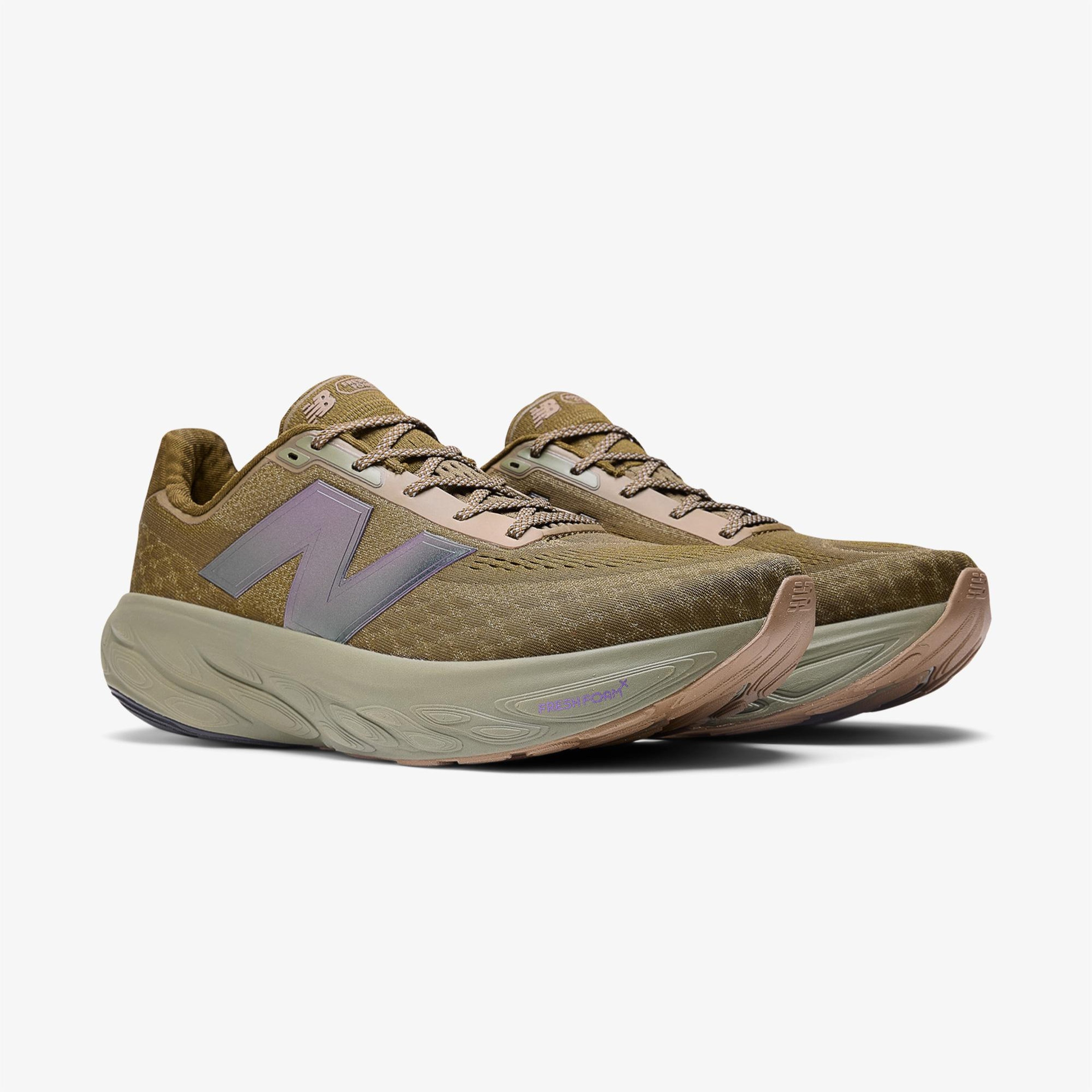 New Balance 1080 Erkek Haki Koşu Ayakkabısı