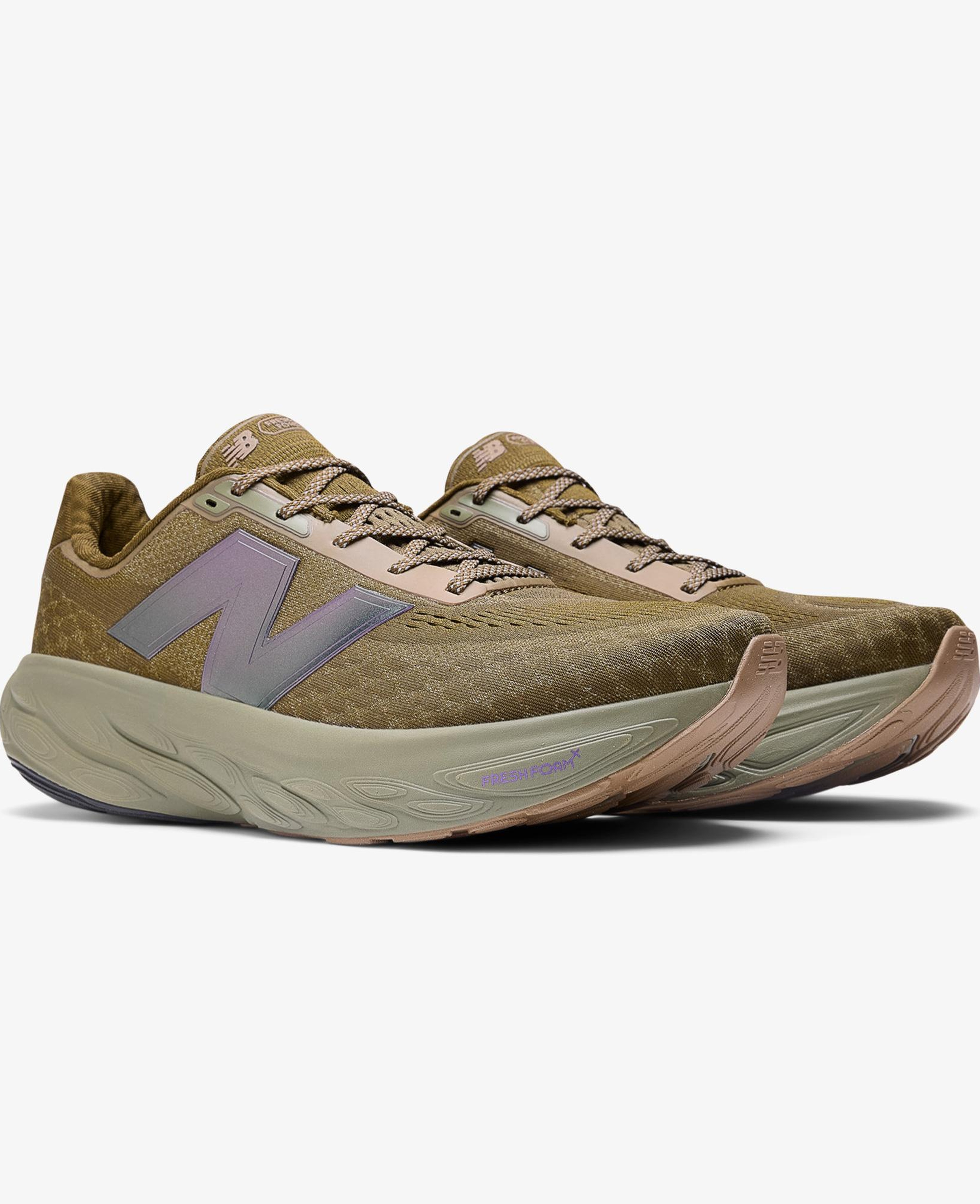 New Balance 1080 Erkek Haki Koşu Ayakkabısı