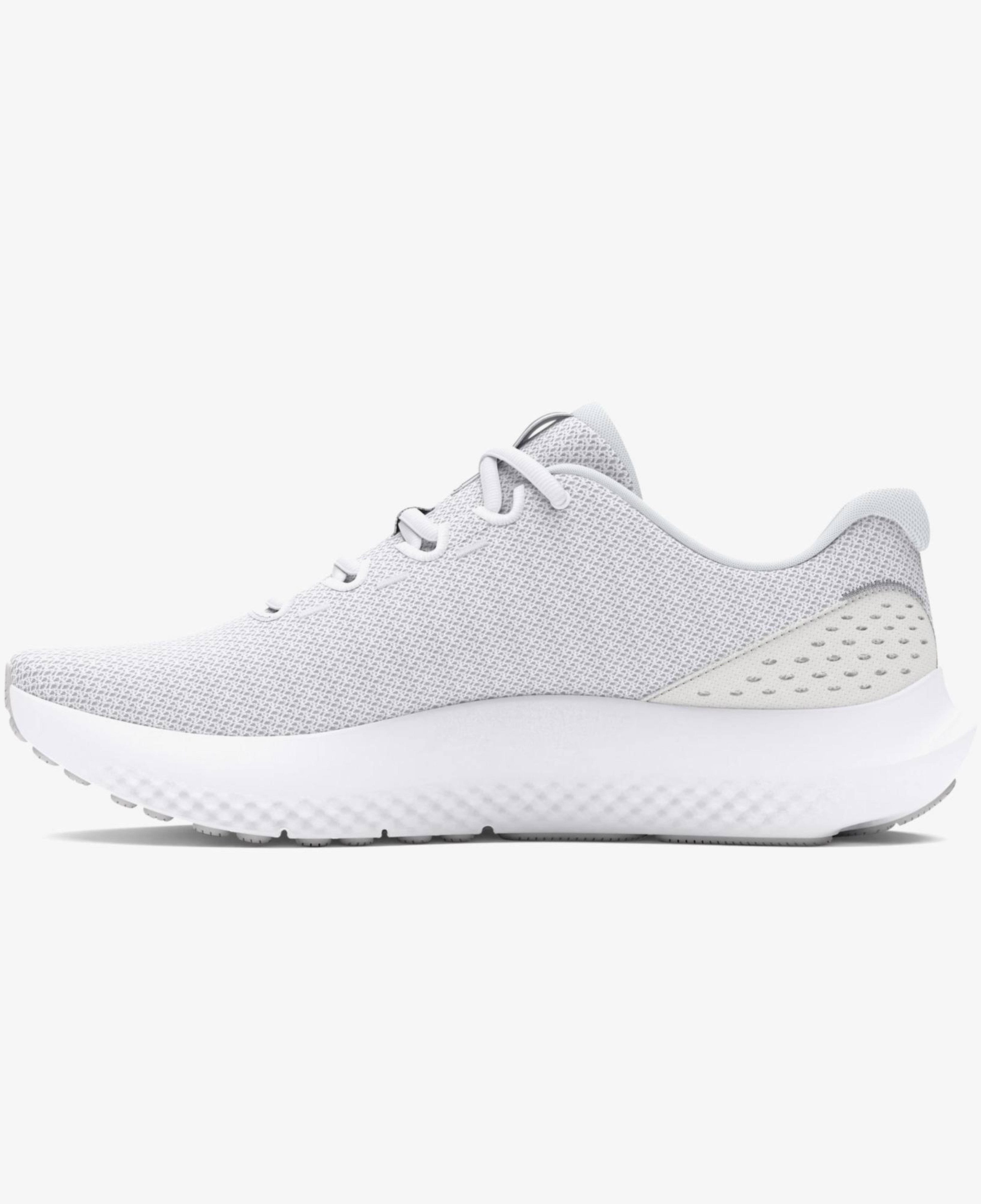Under Armour Charged Surge 4 Kadın Beyaz Koşu Ayakkabısı