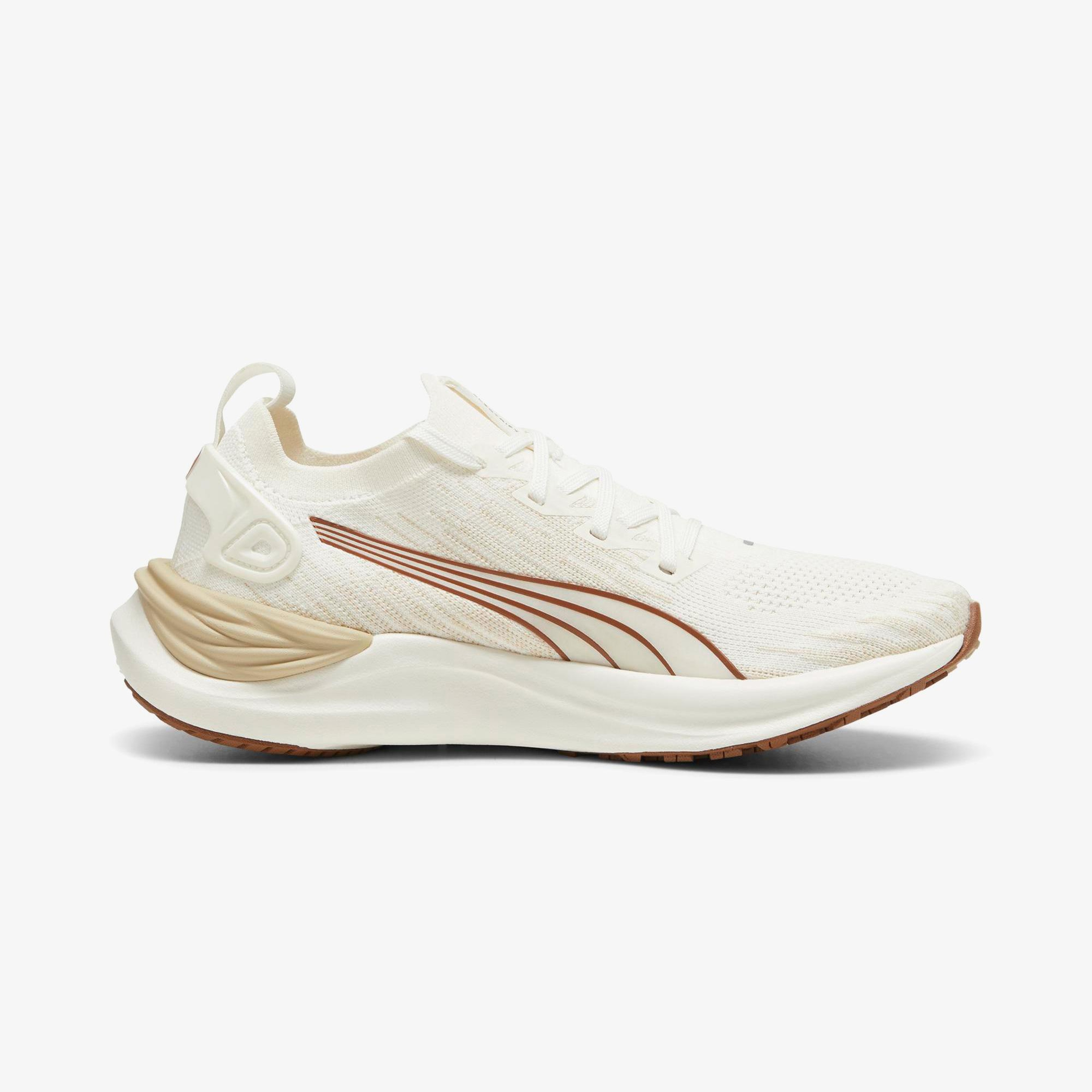 Puma Electrify Nitro 3 Knit Wn Kadın Krem Koşu Ayakkabısı