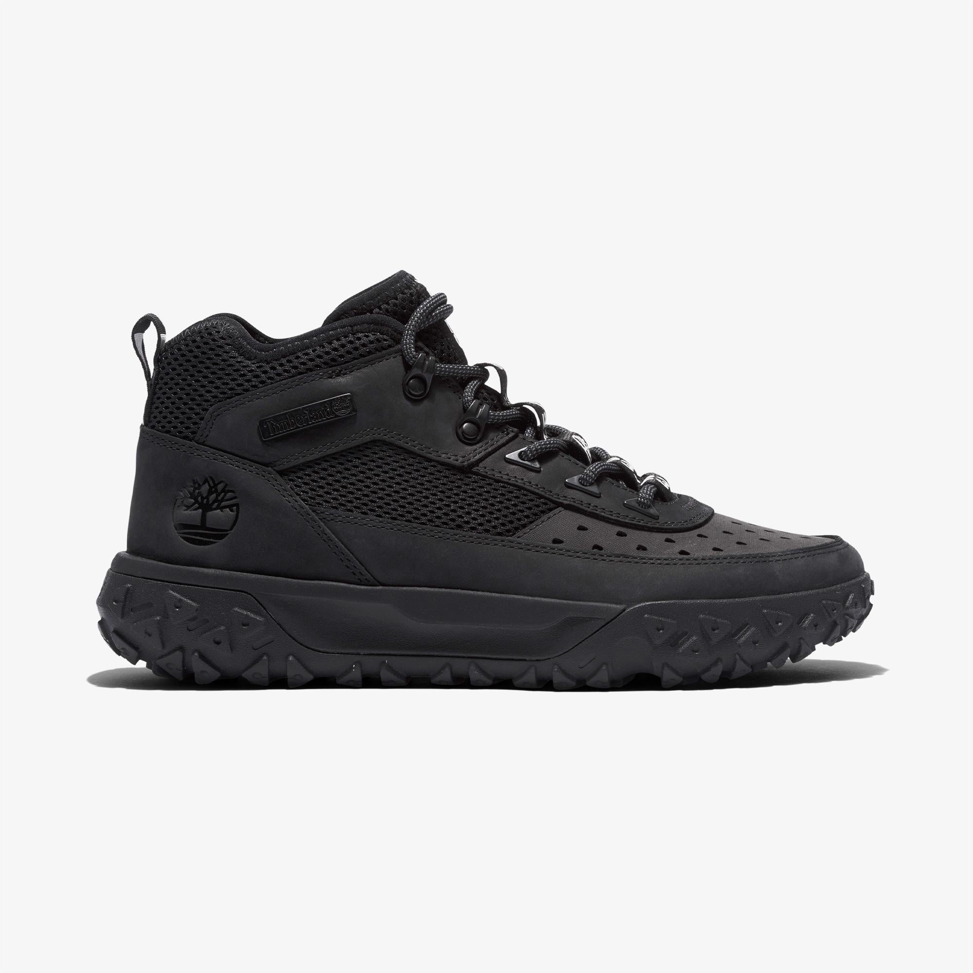 Timberland Greenstride Motion 6 Mid Lace Up Erkek Siyah Yürüyüş Botu