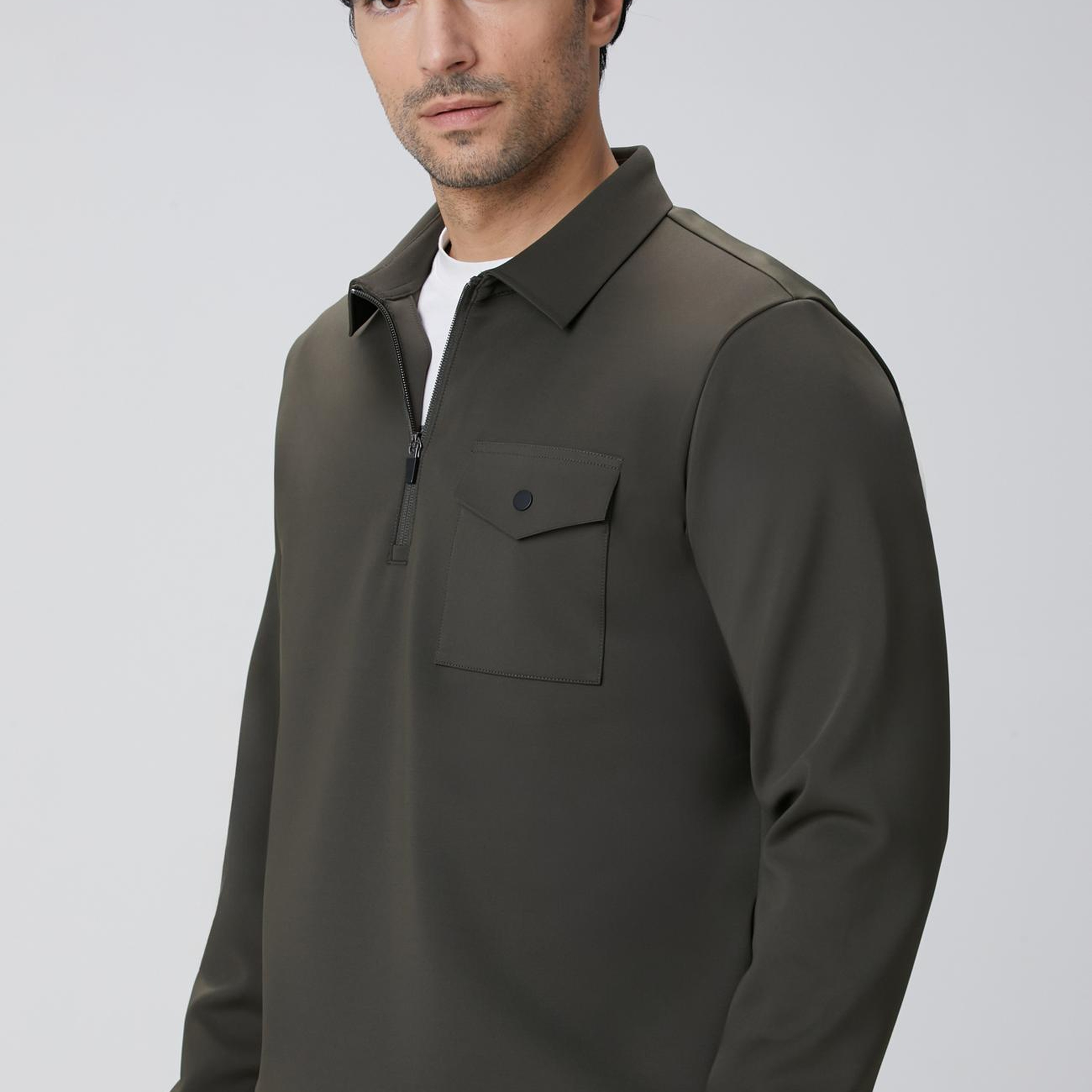 Network Erkek N-Tech Haki Sweatshirt