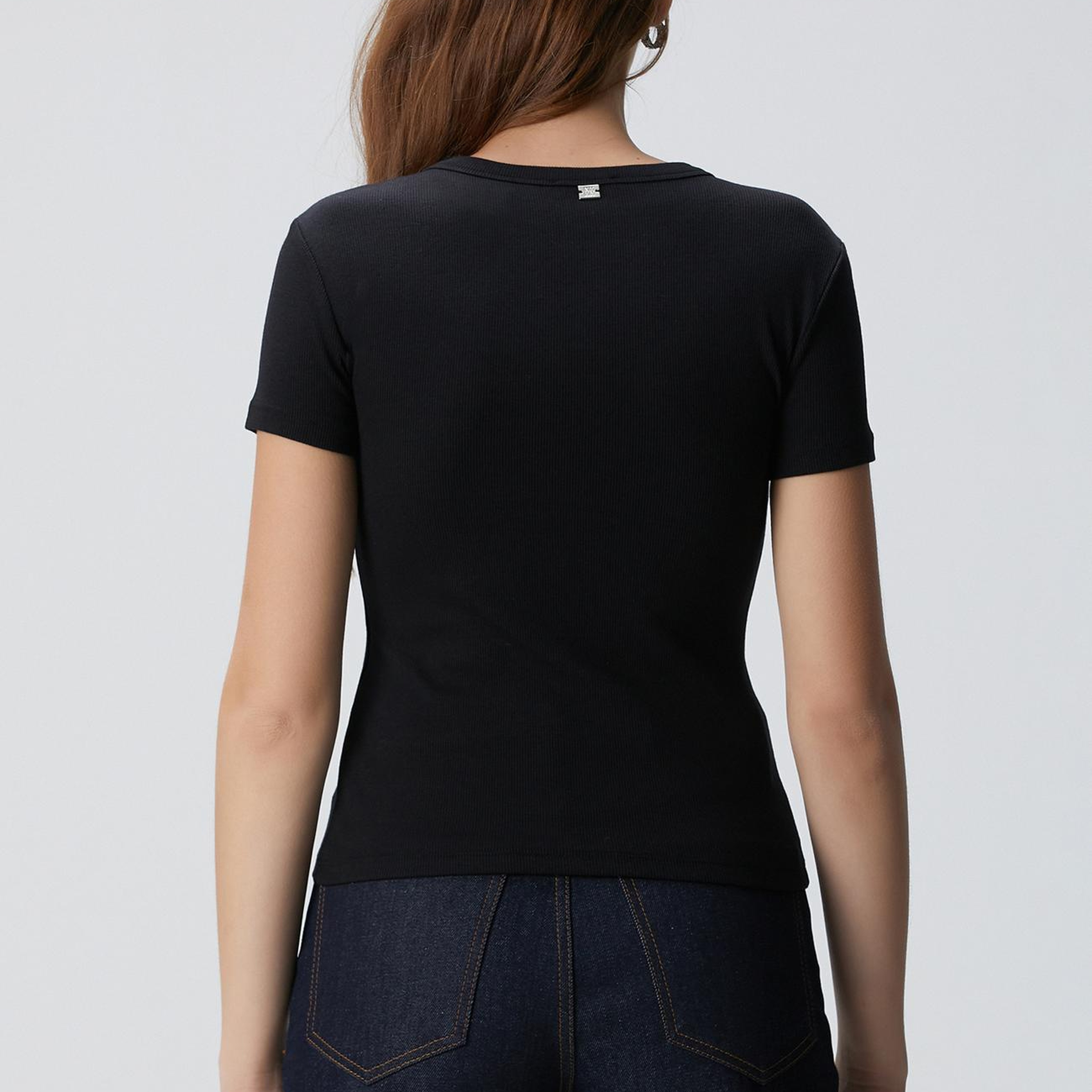 Network Kadın Siyah T-Shirt