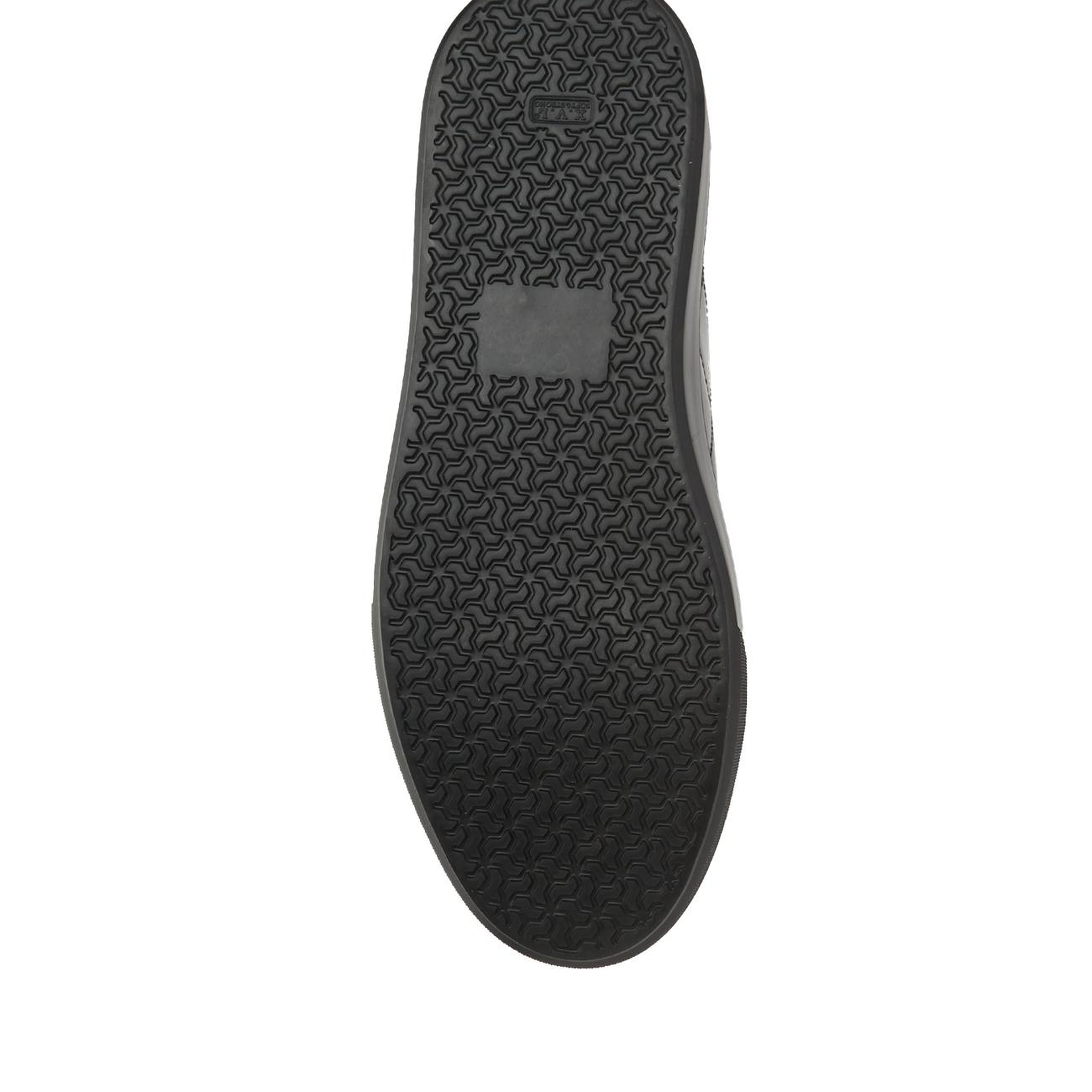 Divarese Erkek Siyah Deri Sneaker