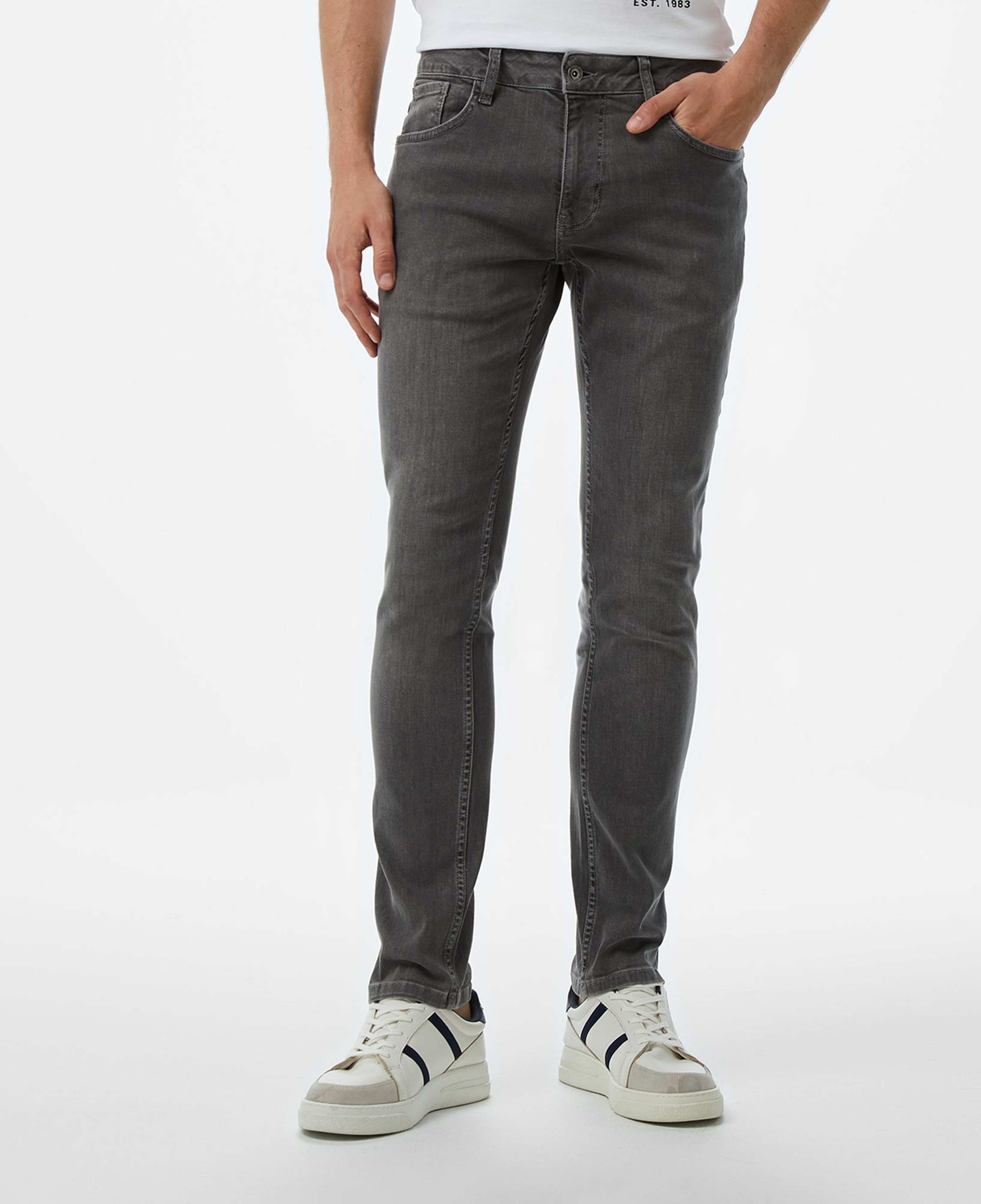 Nautica Erkek Gri Slim Fit Jean
