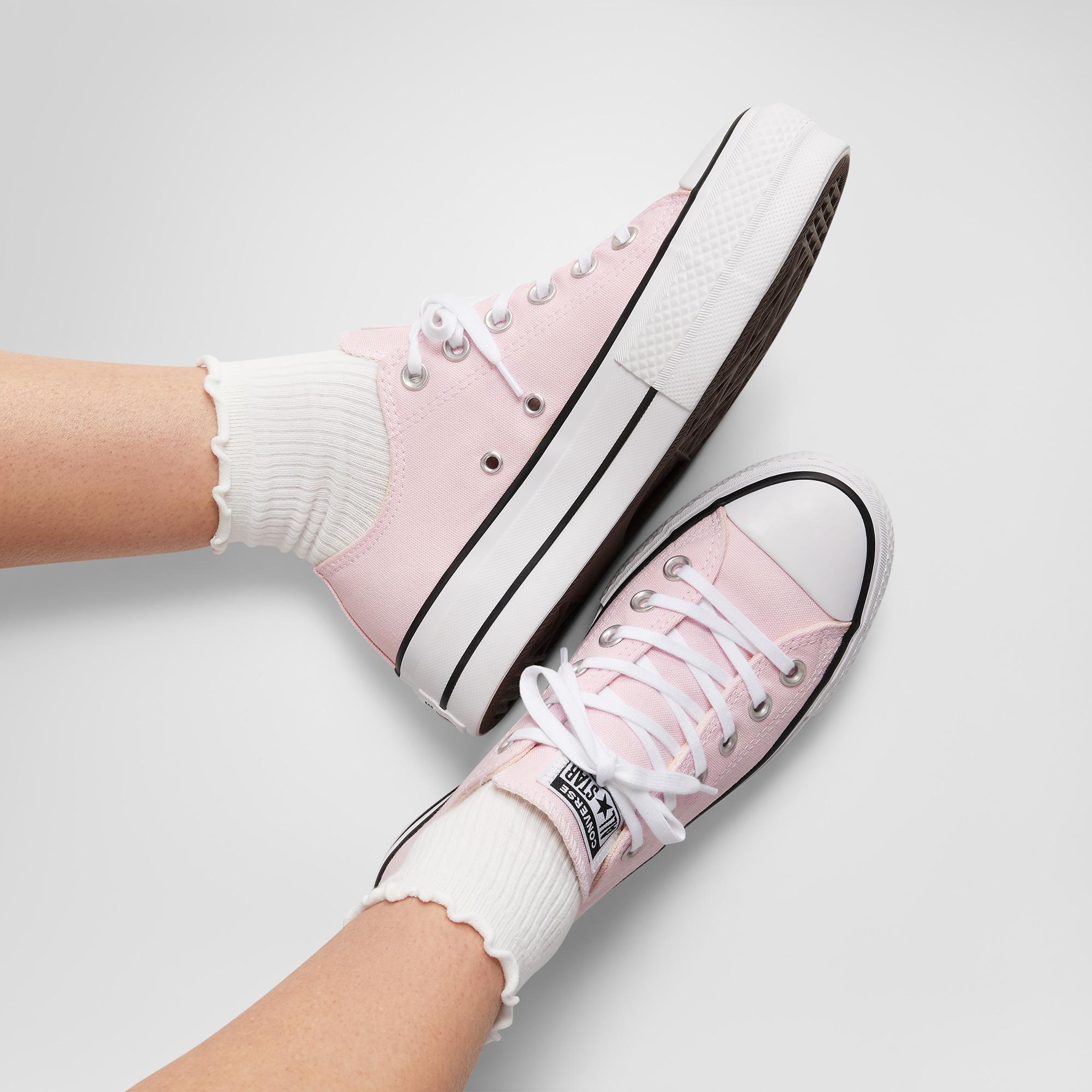 Converse Chuck Taylor All Star Lift Unisex Pembe Platform Sneaker