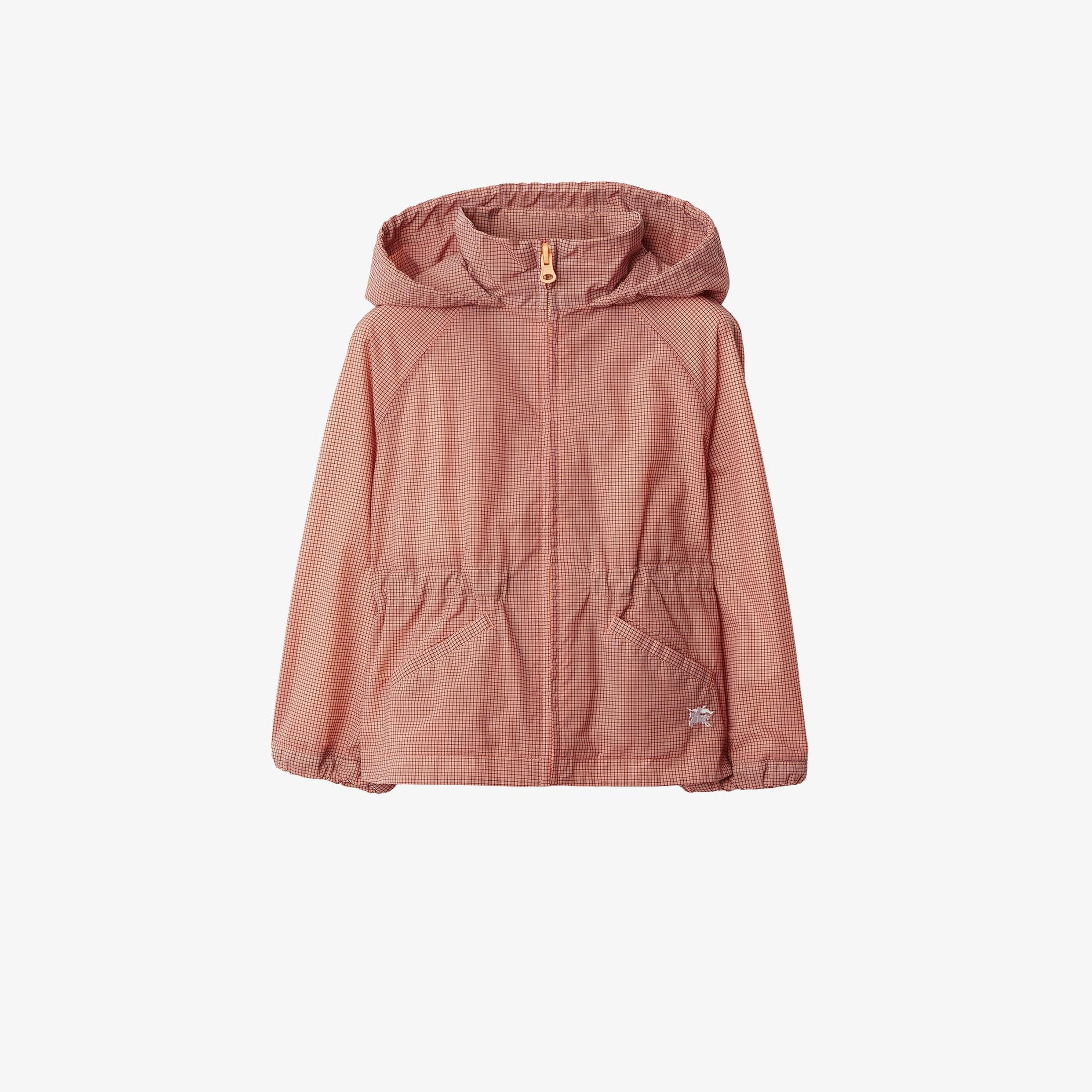 Burberry Çocuk Pembe Yağmurluk