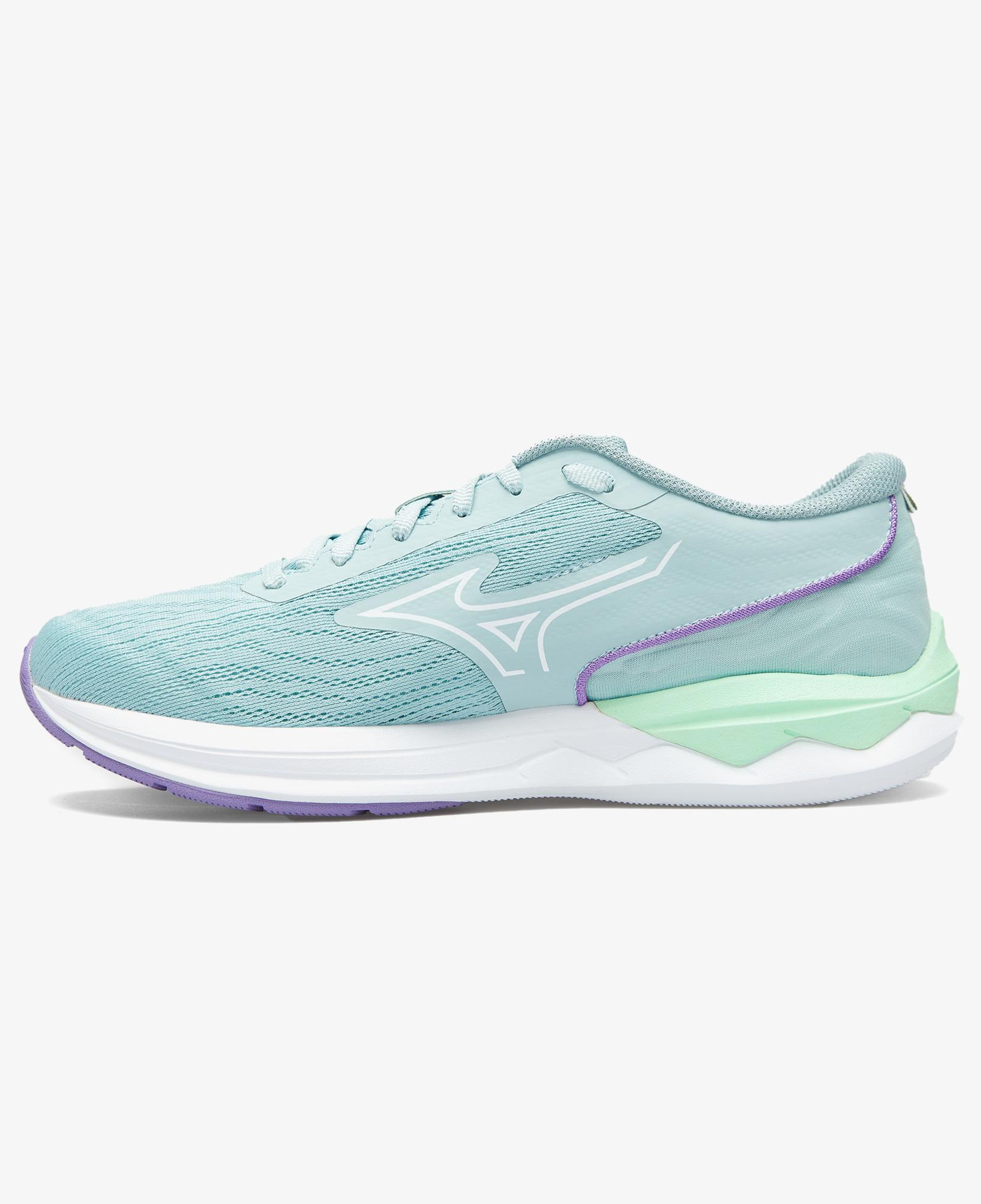 Mizuno Wave Revolt 3 Kadın Gri Koşu Ayakkabısı