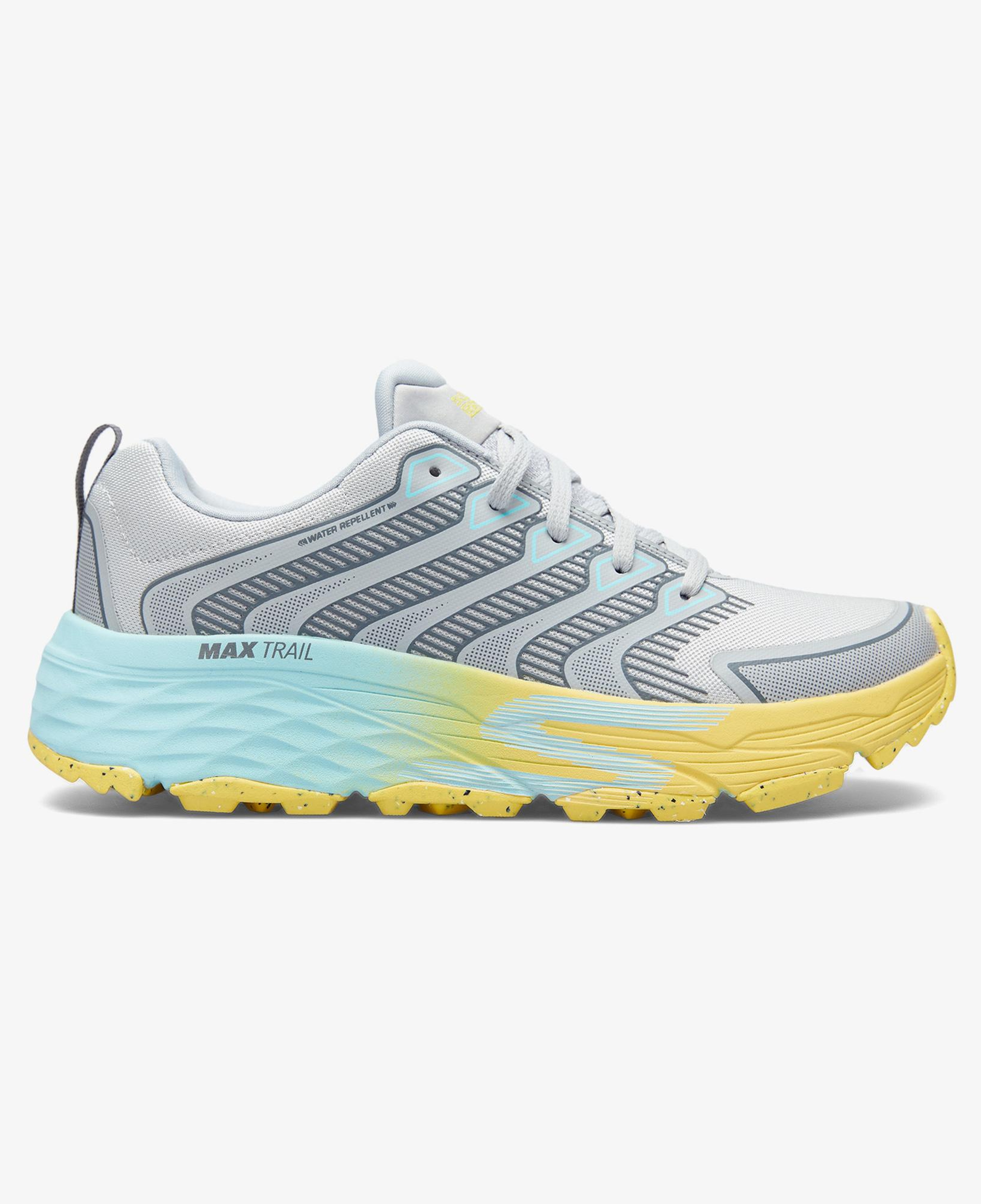 Skechers Max Cushioning Elite Trail Kadın Gri Spor Ayakkabı