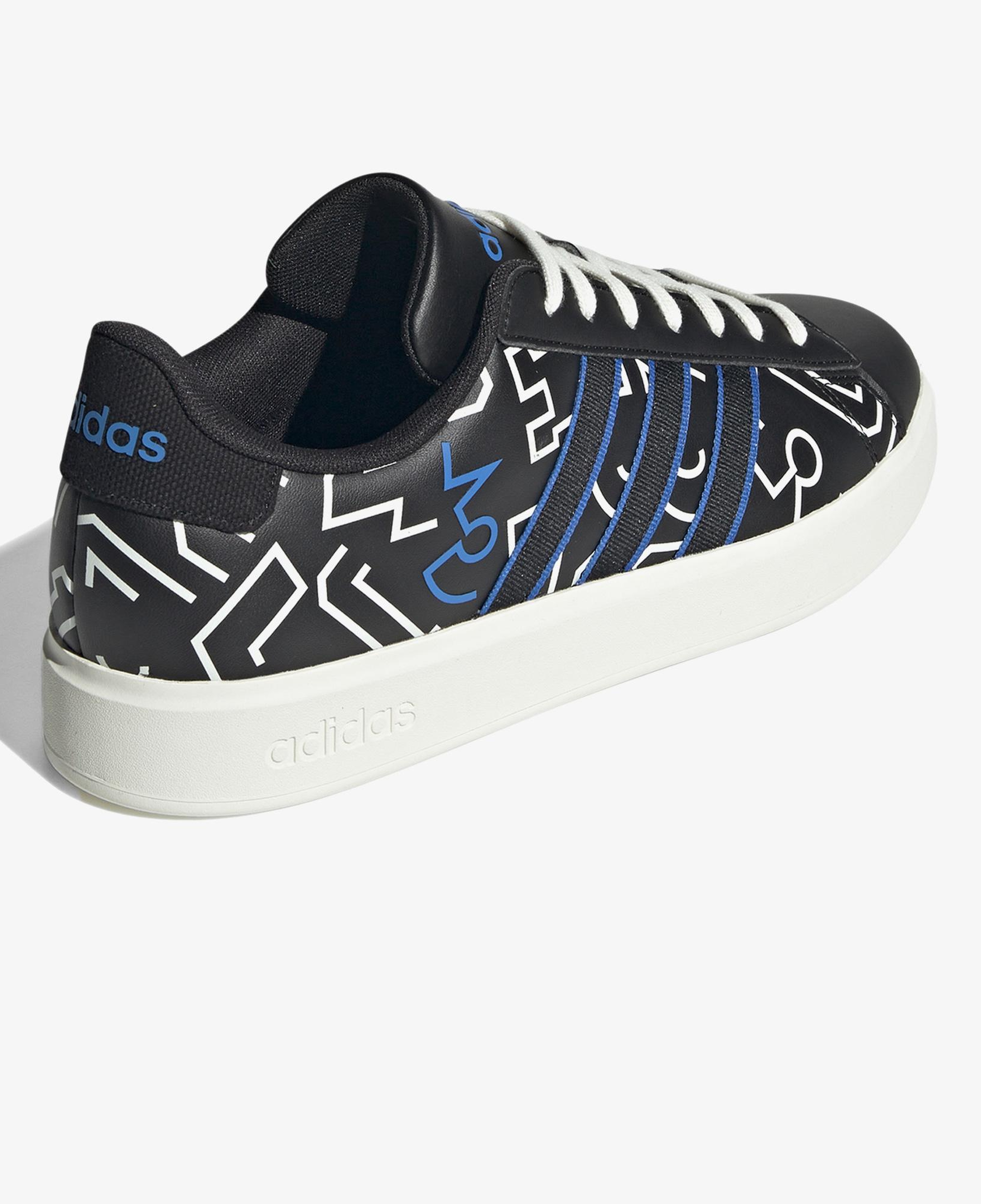 adidas Grand Court 2.0 Erkek Siyah Spor Ayakkabı