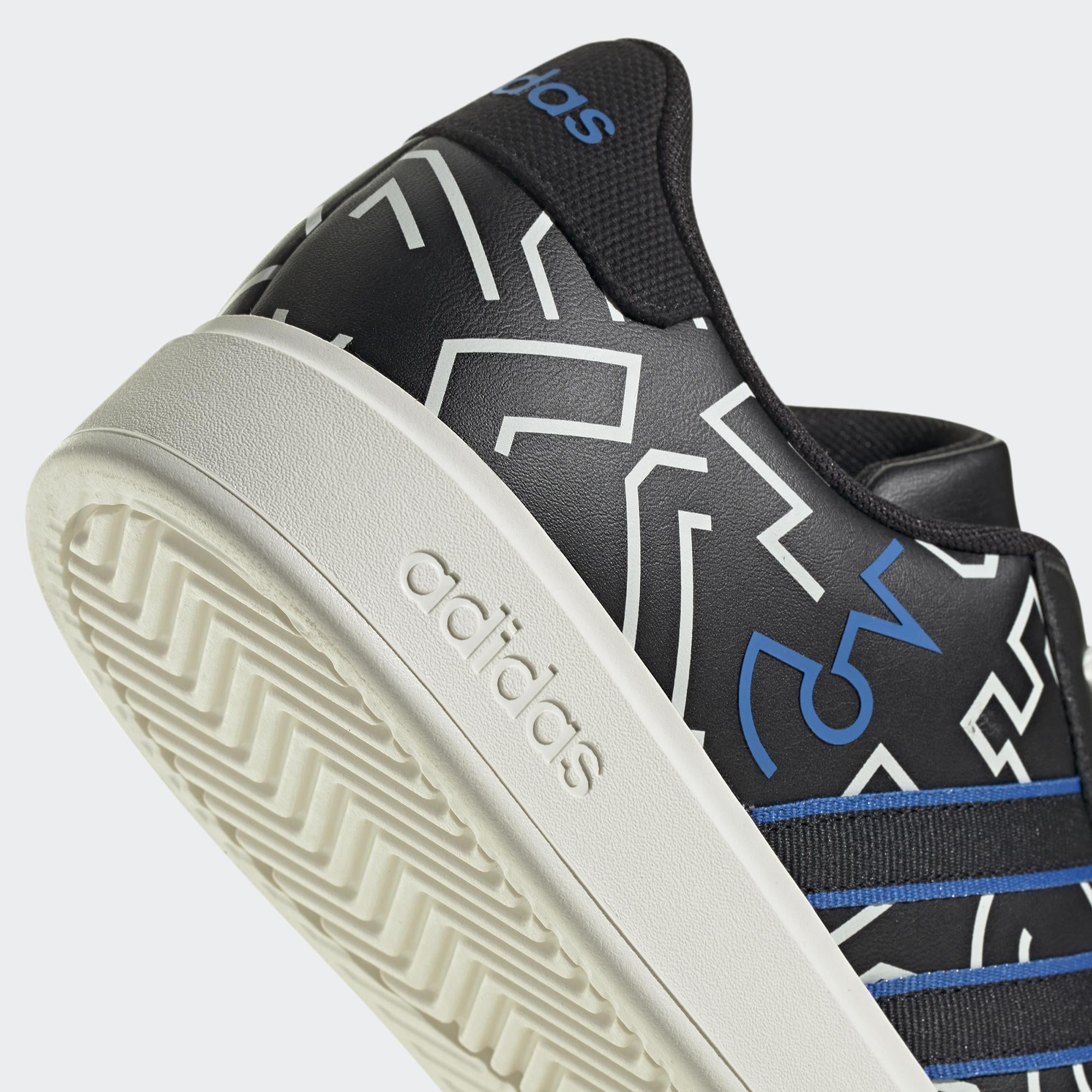 adidas Grand Court 2.0 Erkek Siyah Spor Ayakkabı