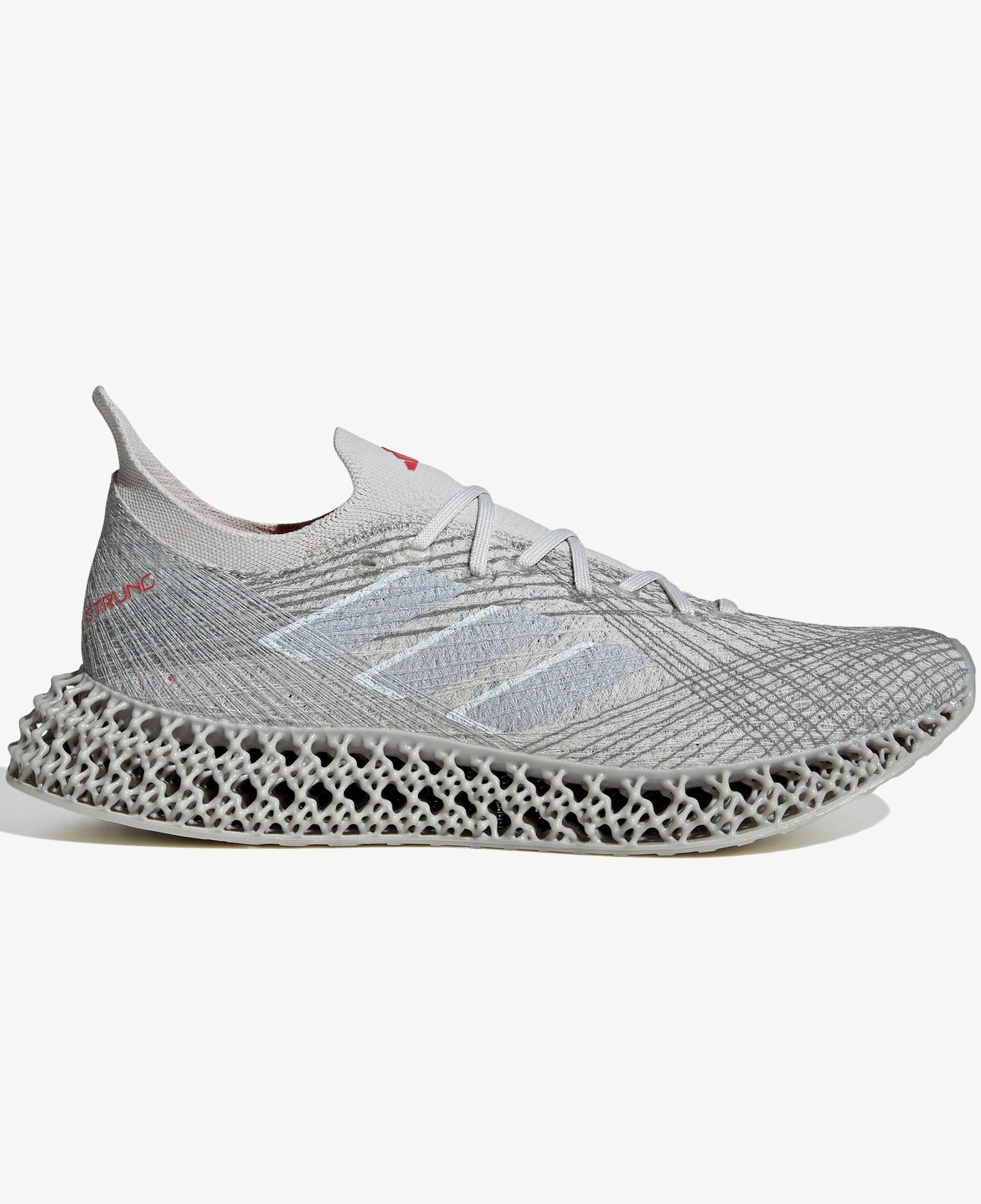 adidas 4Dfwd X Strung Erkek Gri Koşu Ayakkabısı