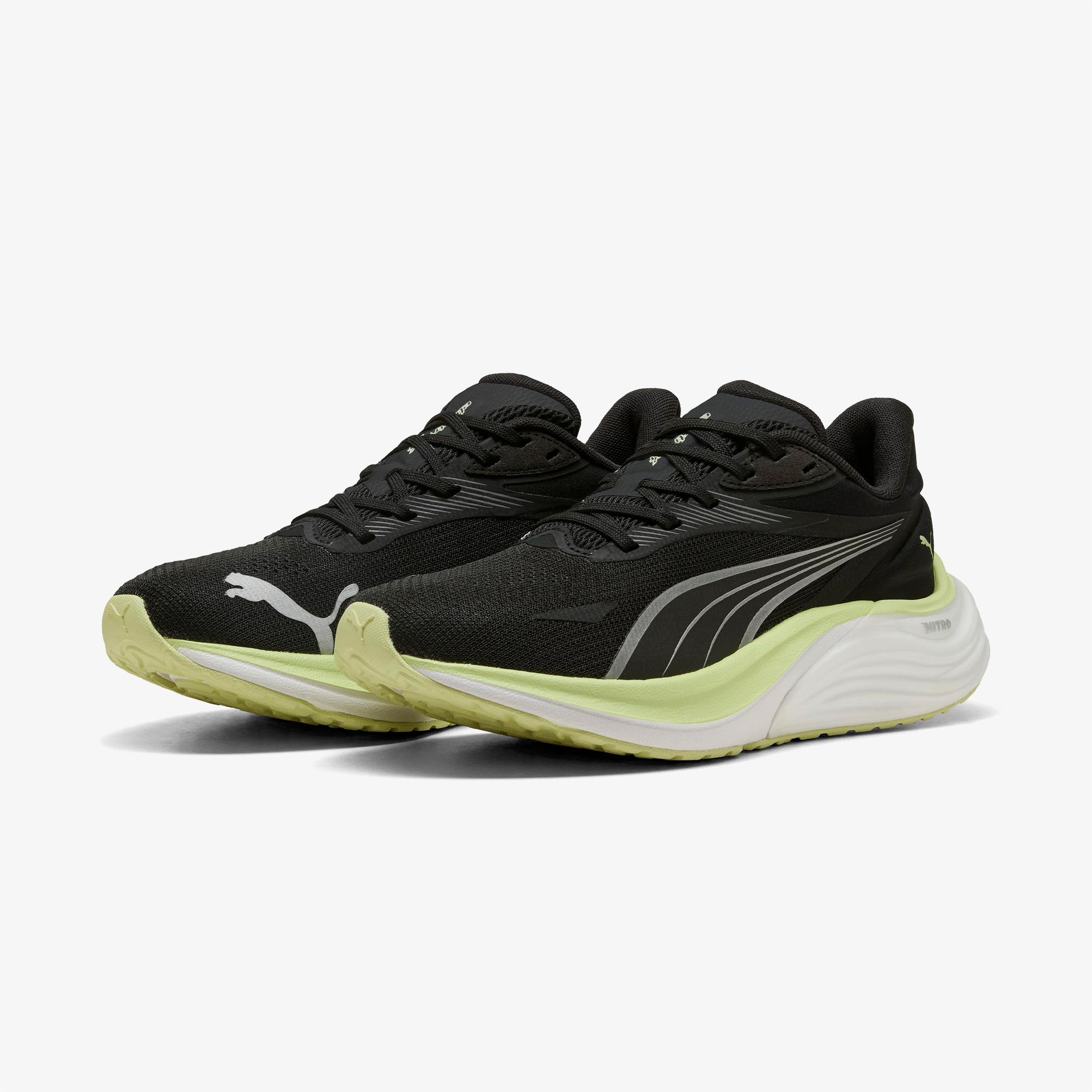 Puma Electrify Nitro 4 Kadın Siyah Koşu Ayakkabısı