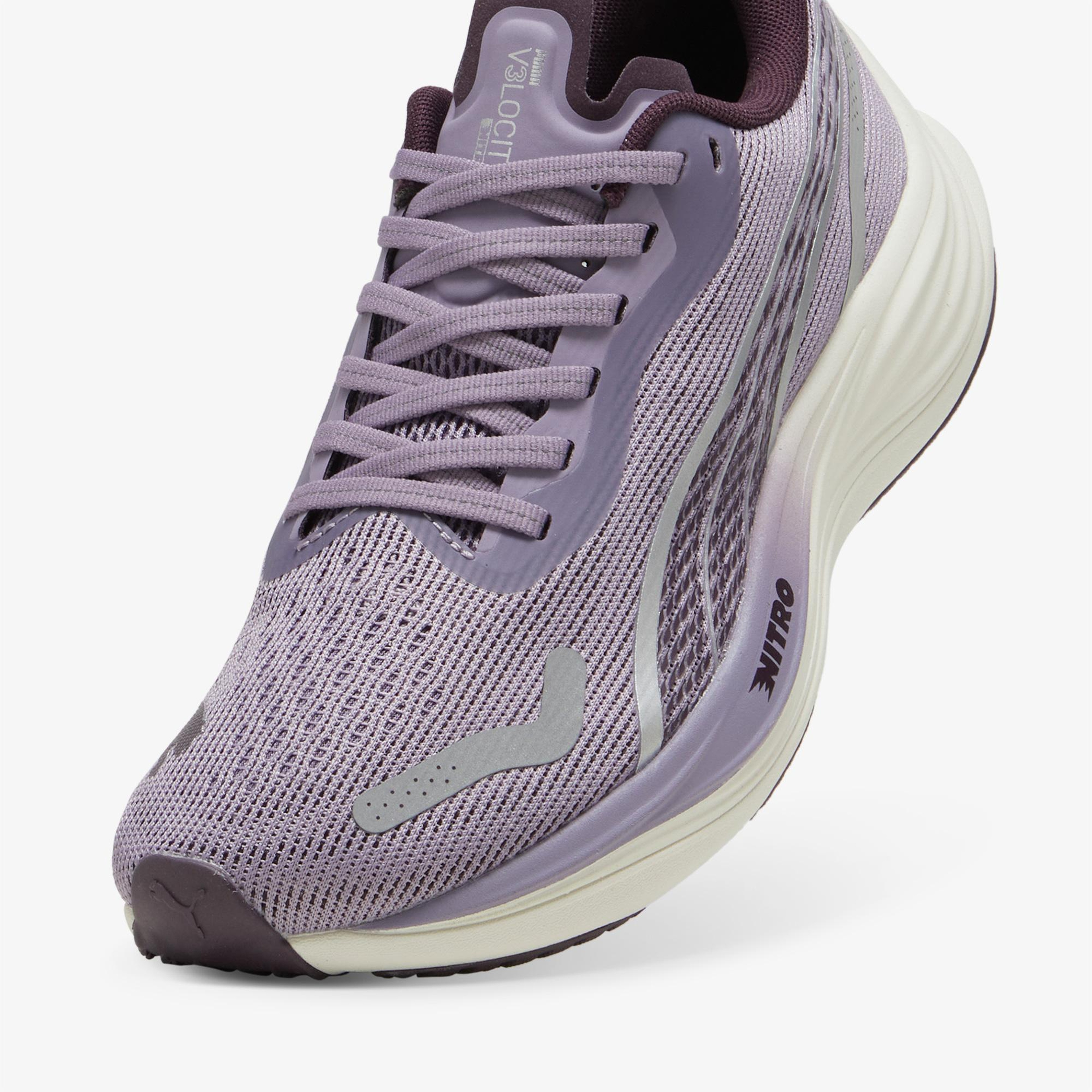 Puma Velocity Nitro 3 Kadın Mor Koşu Ayakkabısı