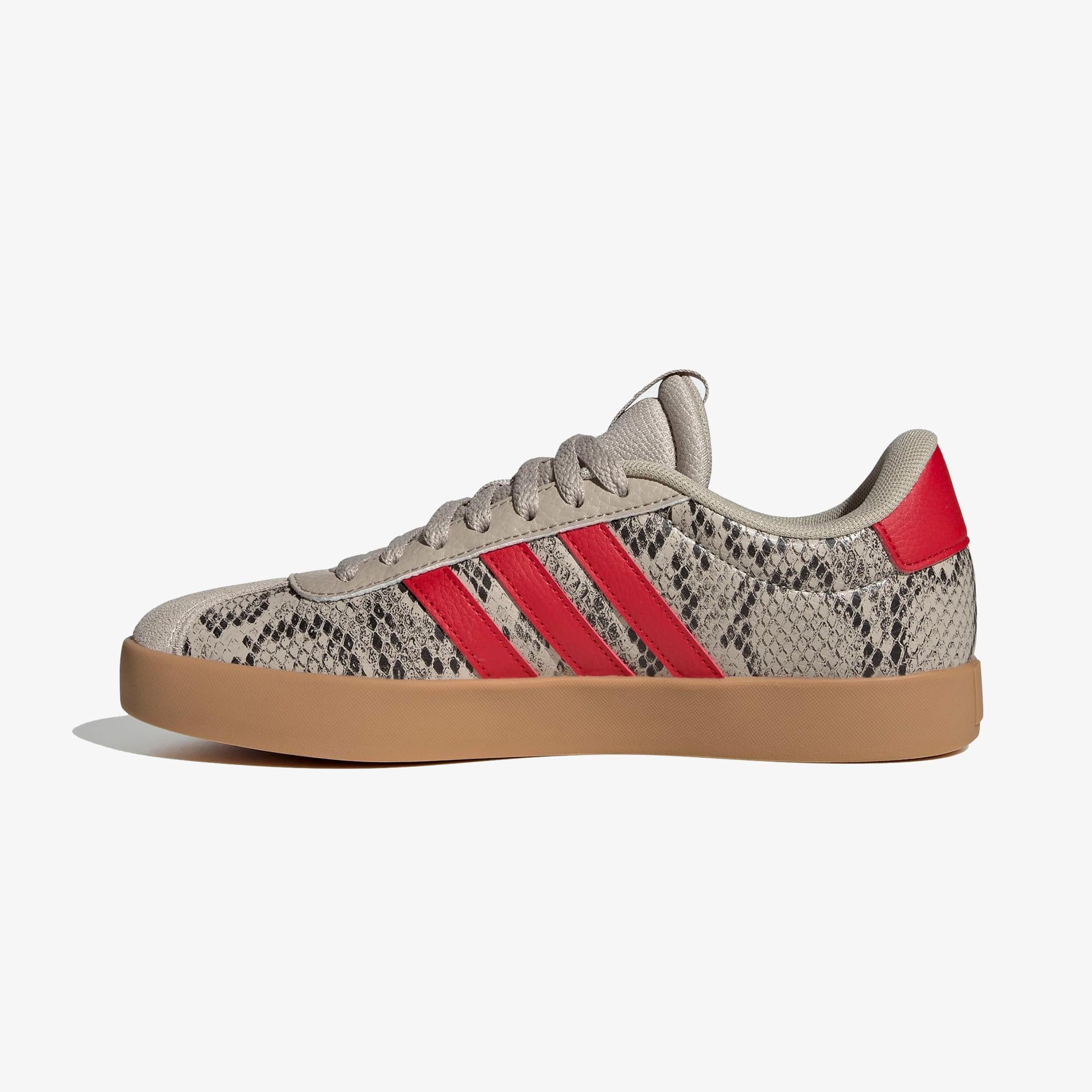 adidas Vl Court 3.0 Kadın Bej Spor Ayakkabı