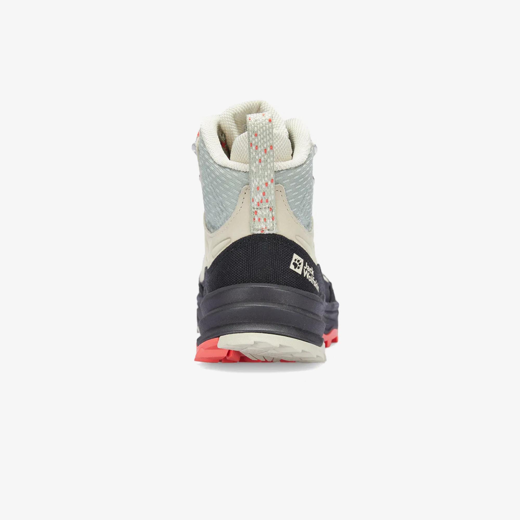 Jack Wolfskin Cyrox Texapore Mid Kadın Yeşil Outdoor Bot
