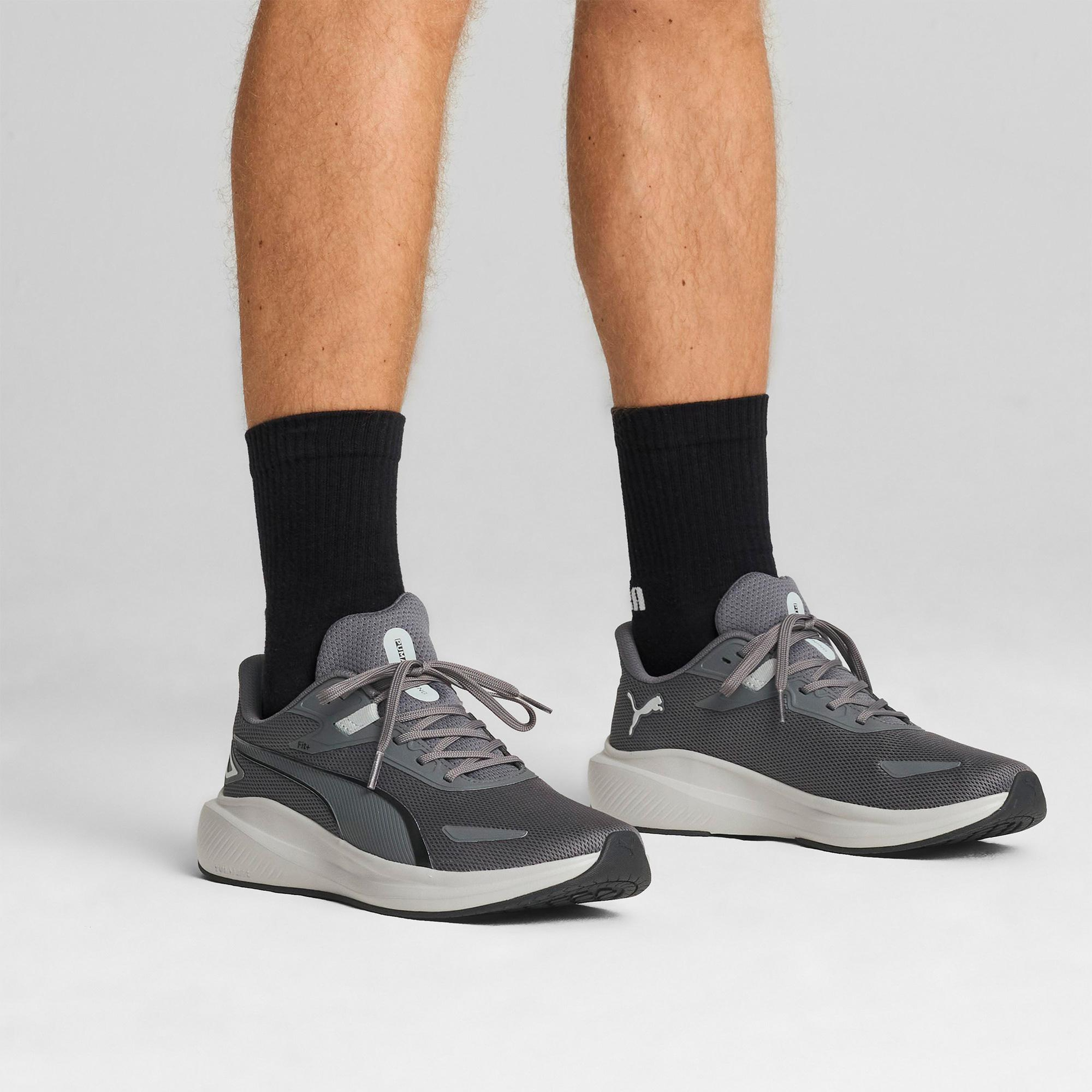 Puma Skyrocket Lite Unisex Gri Koşu Ayakkabısı