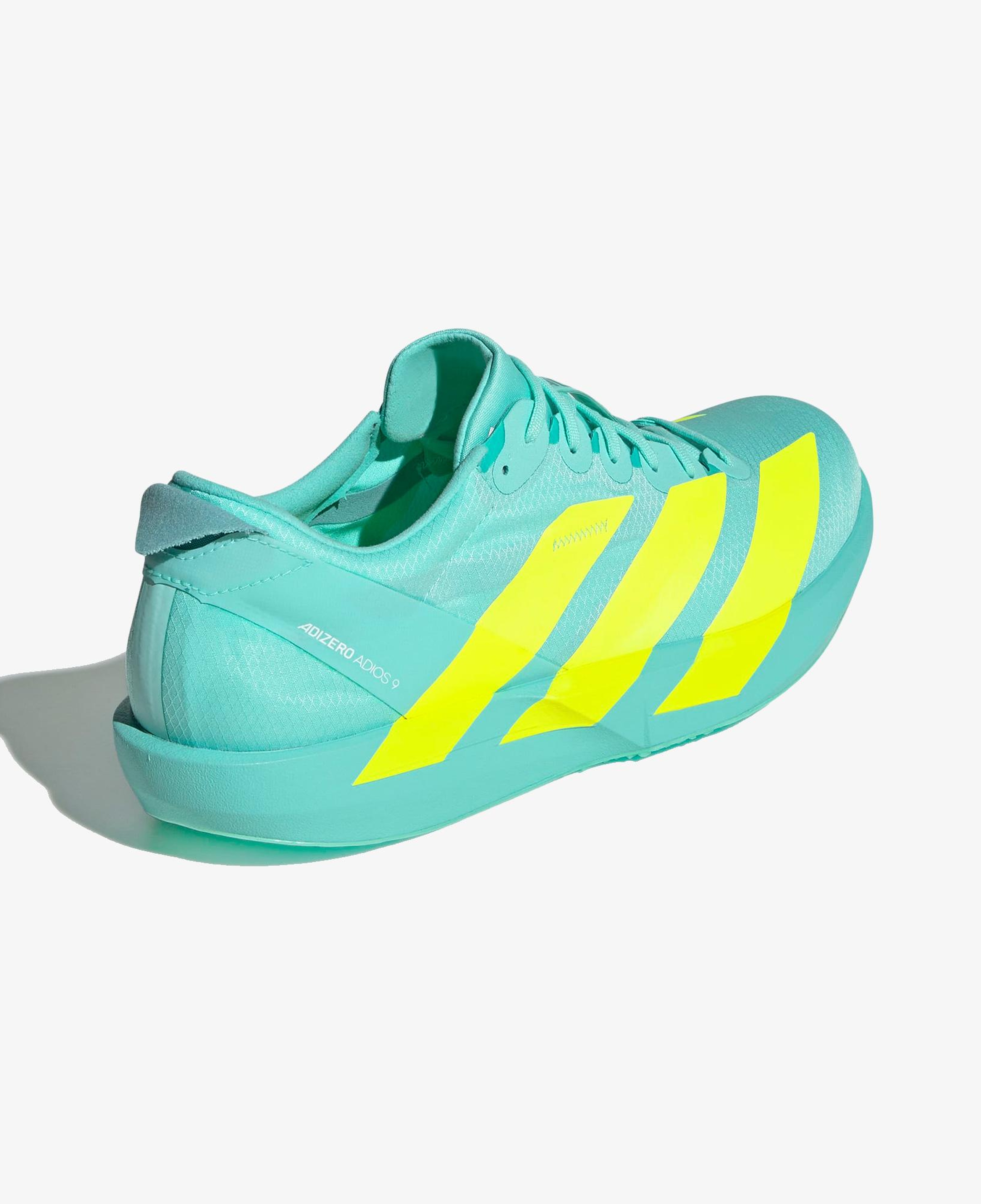 adidas Adizero Adios 9 Erkek Mavi Koşu Ayakkabısı