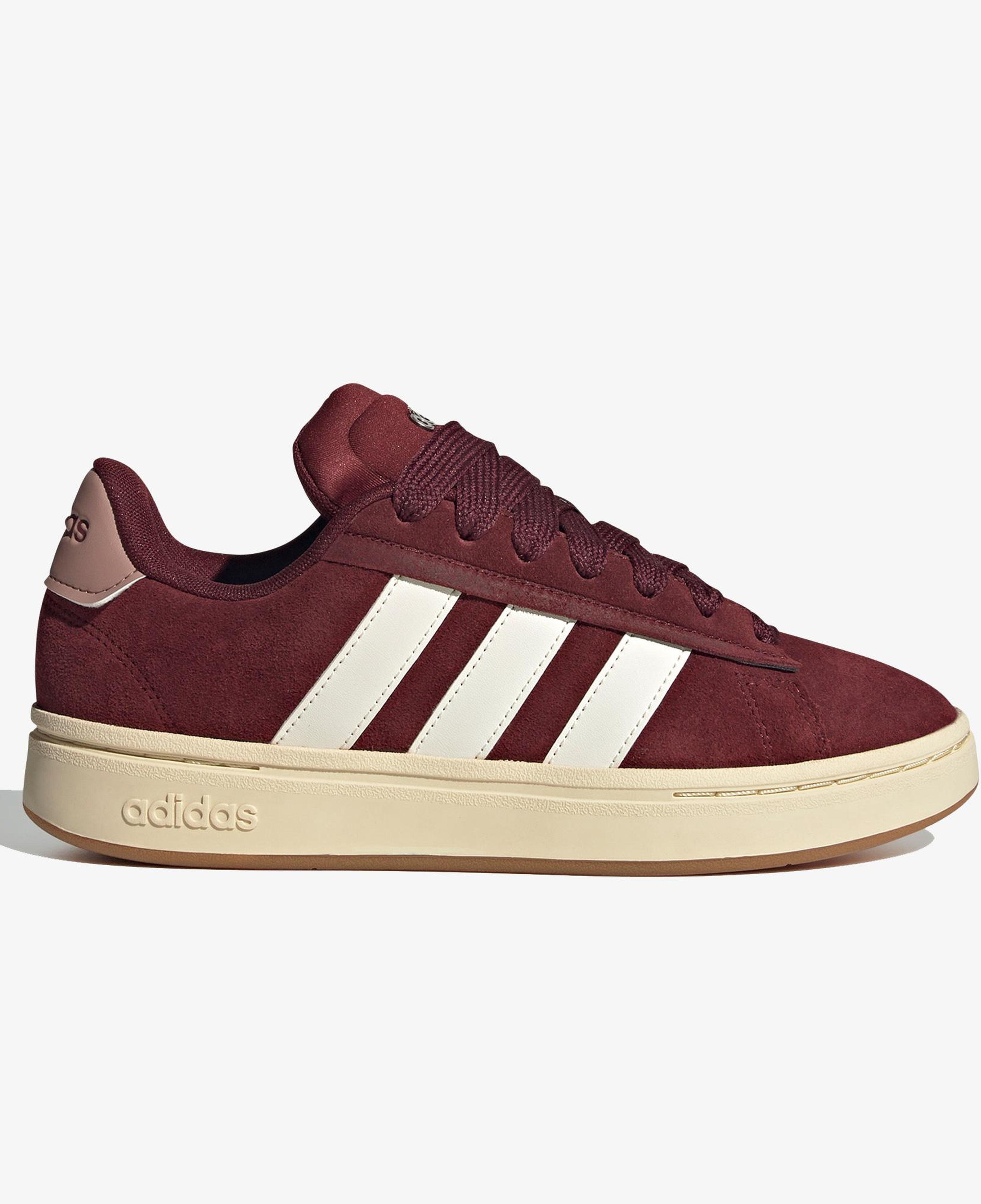 adidas Grand Court Alpha Kadın Bordo Spor Ayakkabı