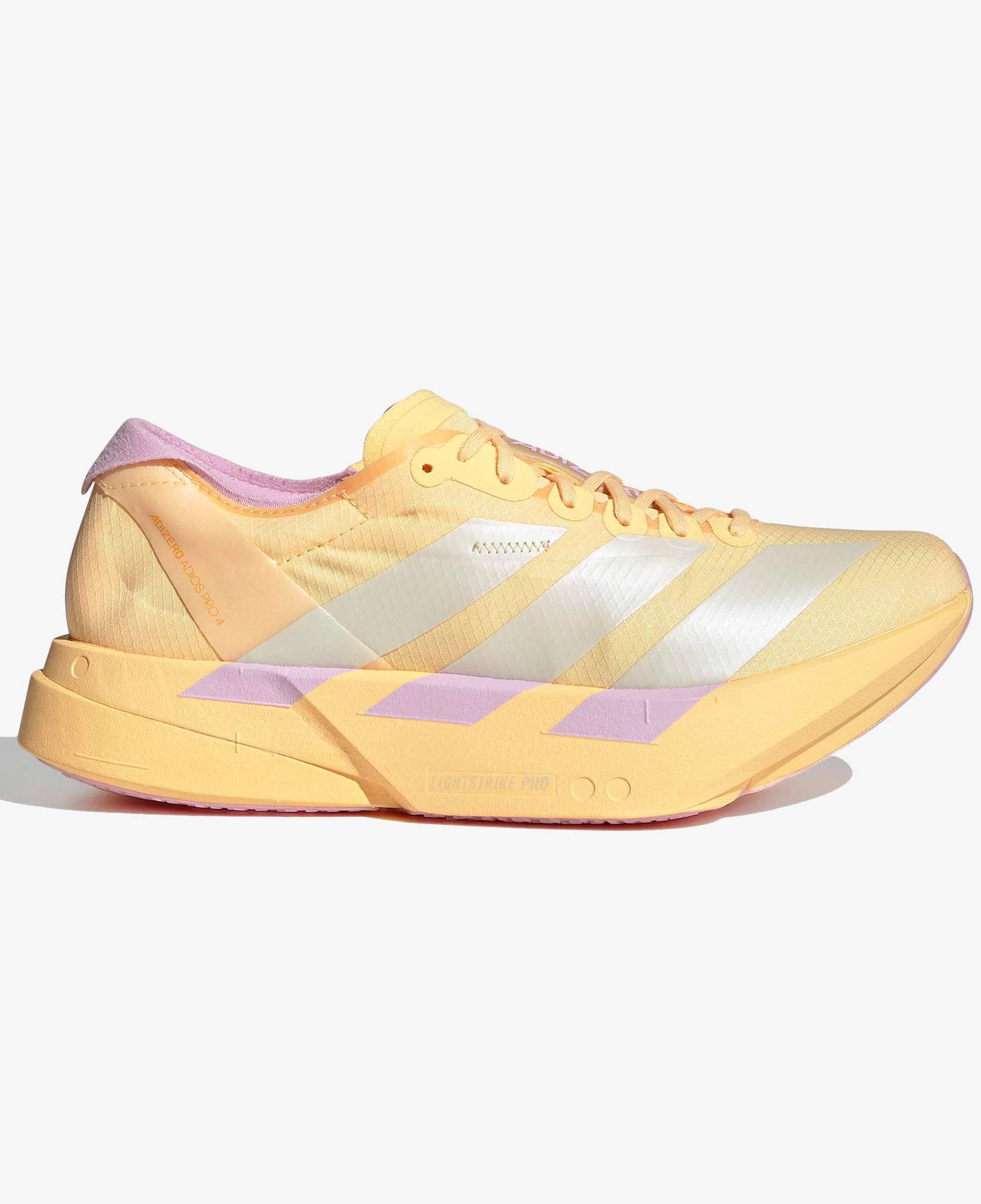 adidas Adizero Adios Pro 4 Kadın Turuncu Koşu Ayakkabısı