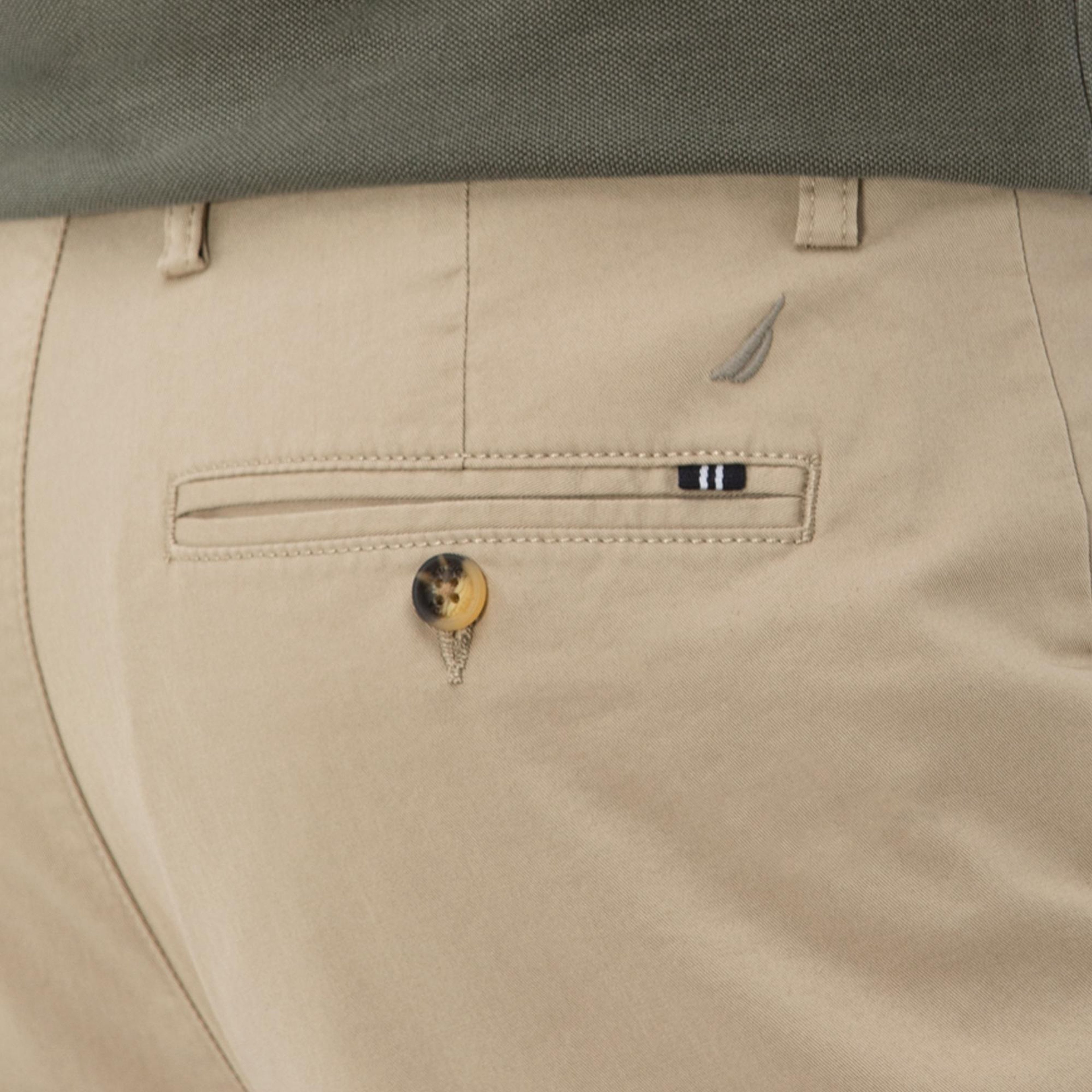 Nautica Erkek Bej Slim Fit Chino Pantolon