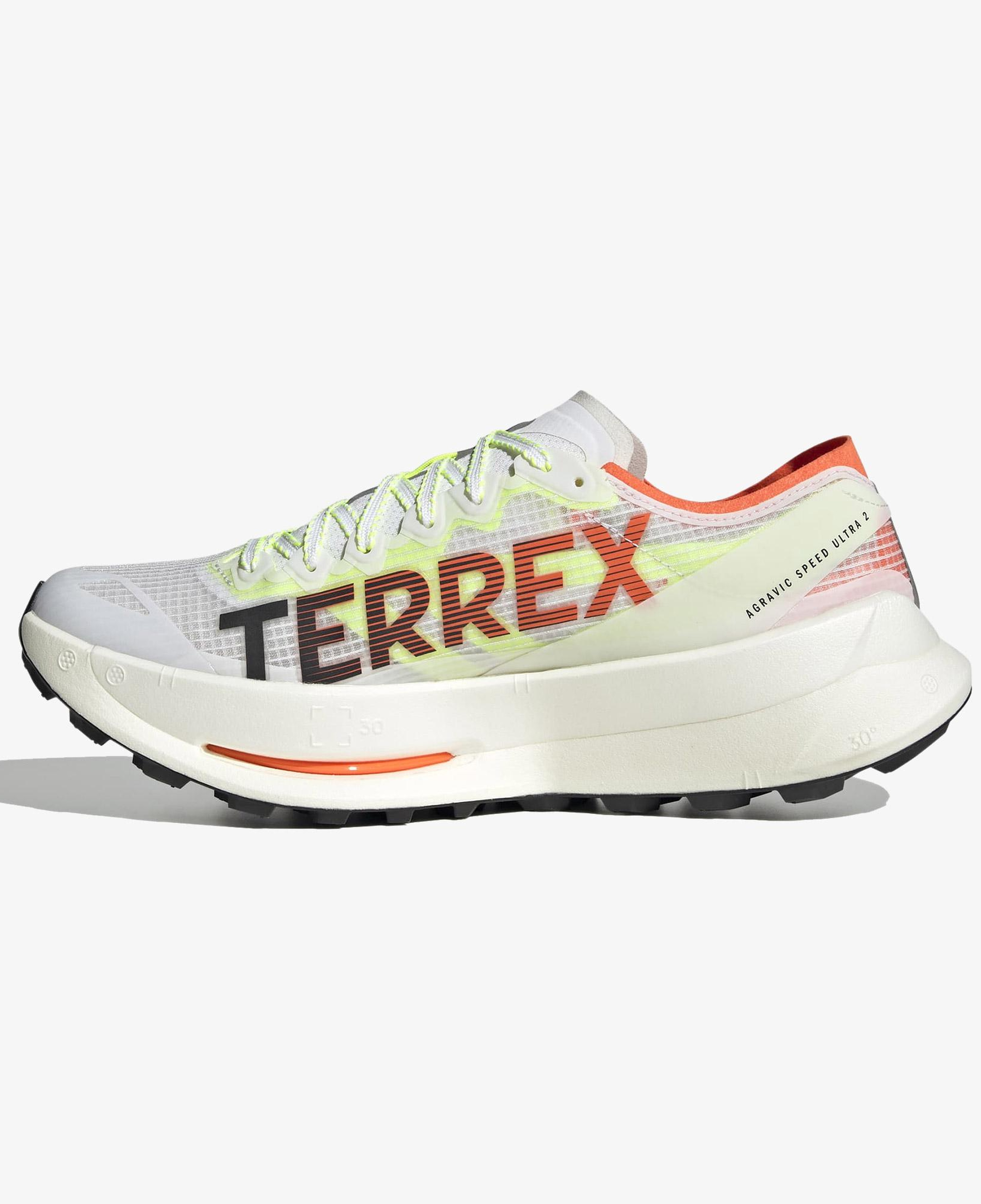 adidas Terrex Agravic Speed Ultra 2 Erkek Beyaz Koşu Ayakkabısı