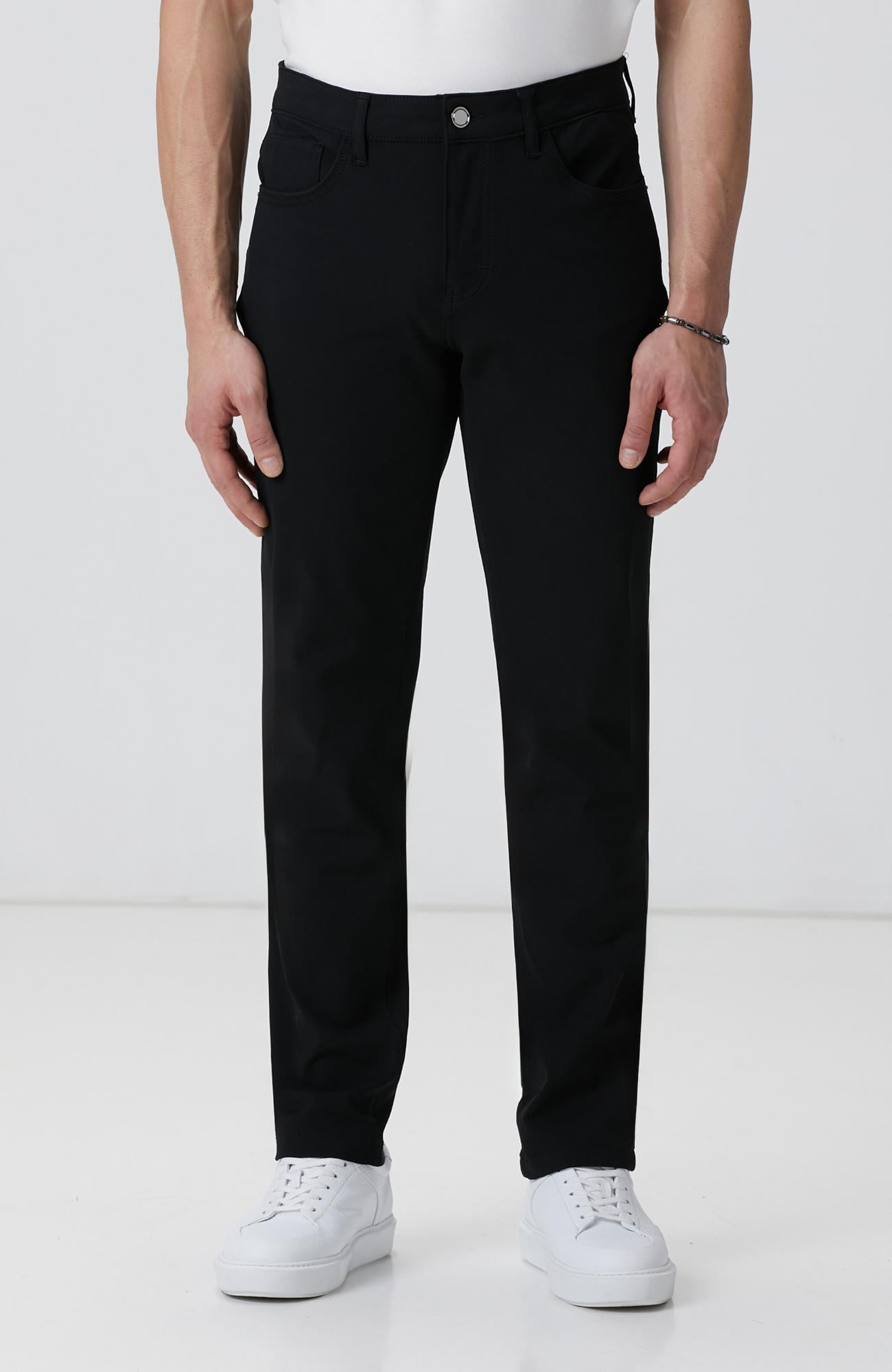 Network Erkek N-Tech Siyah Casual Pantolon