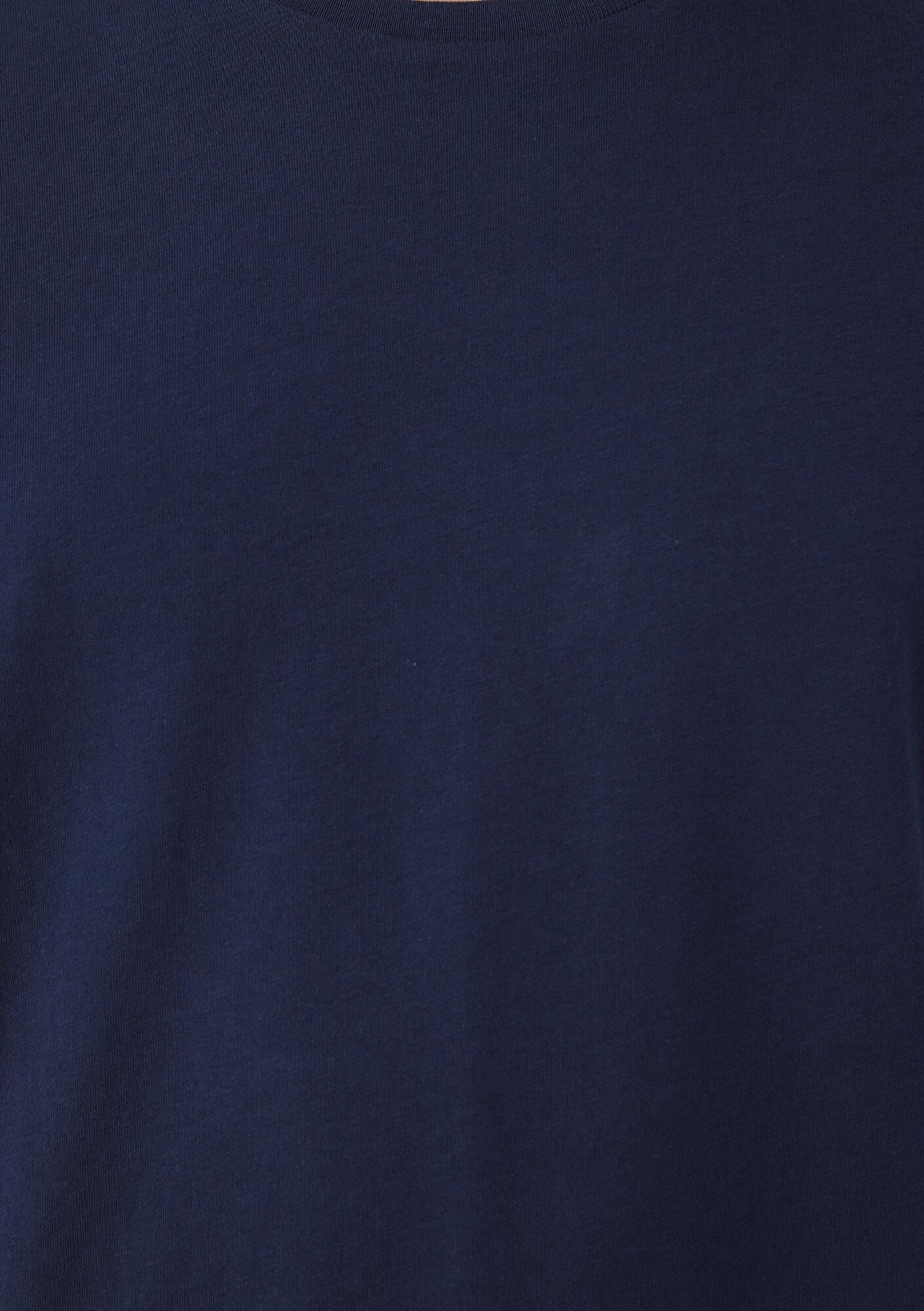 Mavi Lacivert Basic Tişört Slim Fit / Dar Kesim 065574-70497