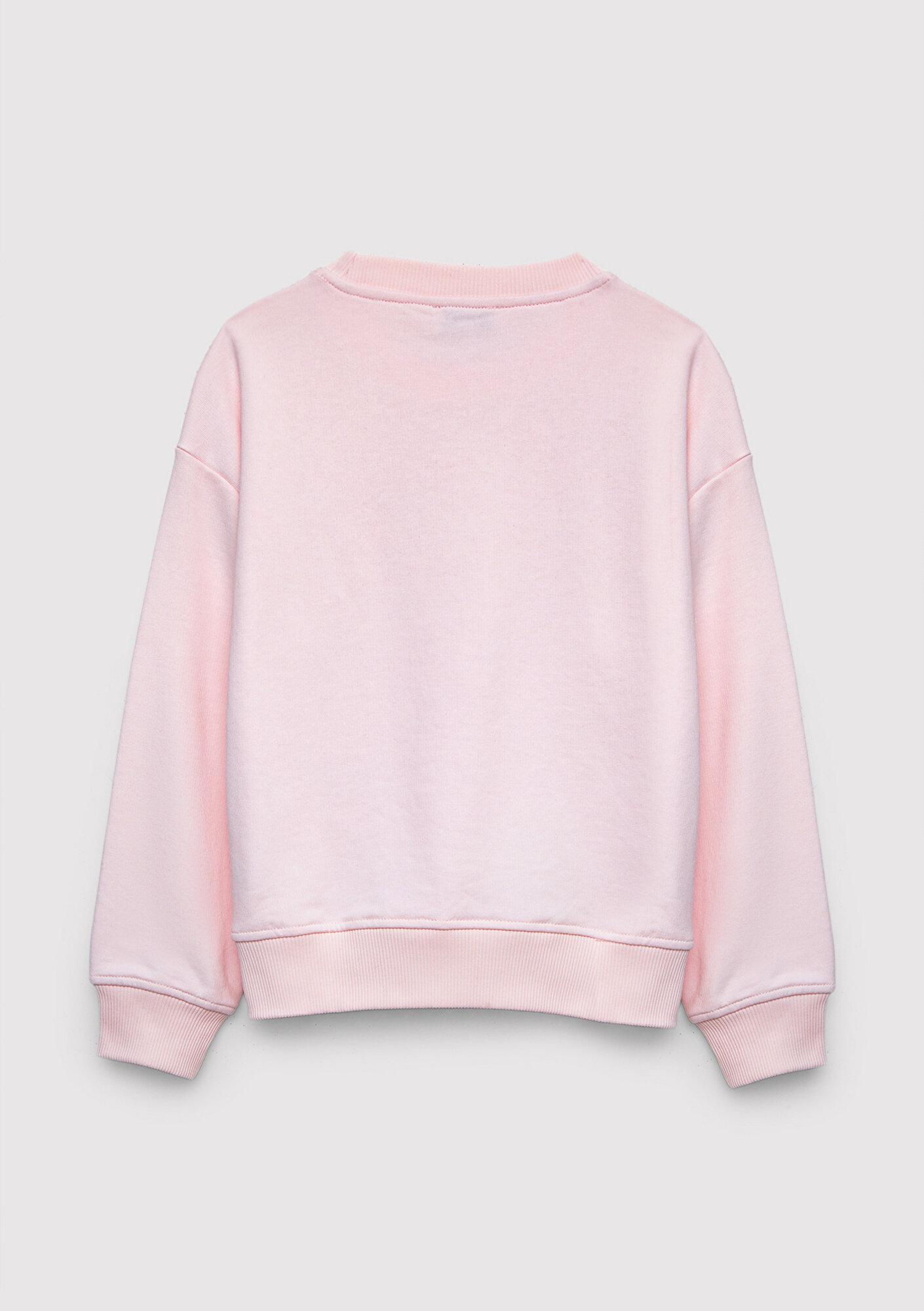 Mavi Baskılı Pembe Sweatshirt 7S10212-91487