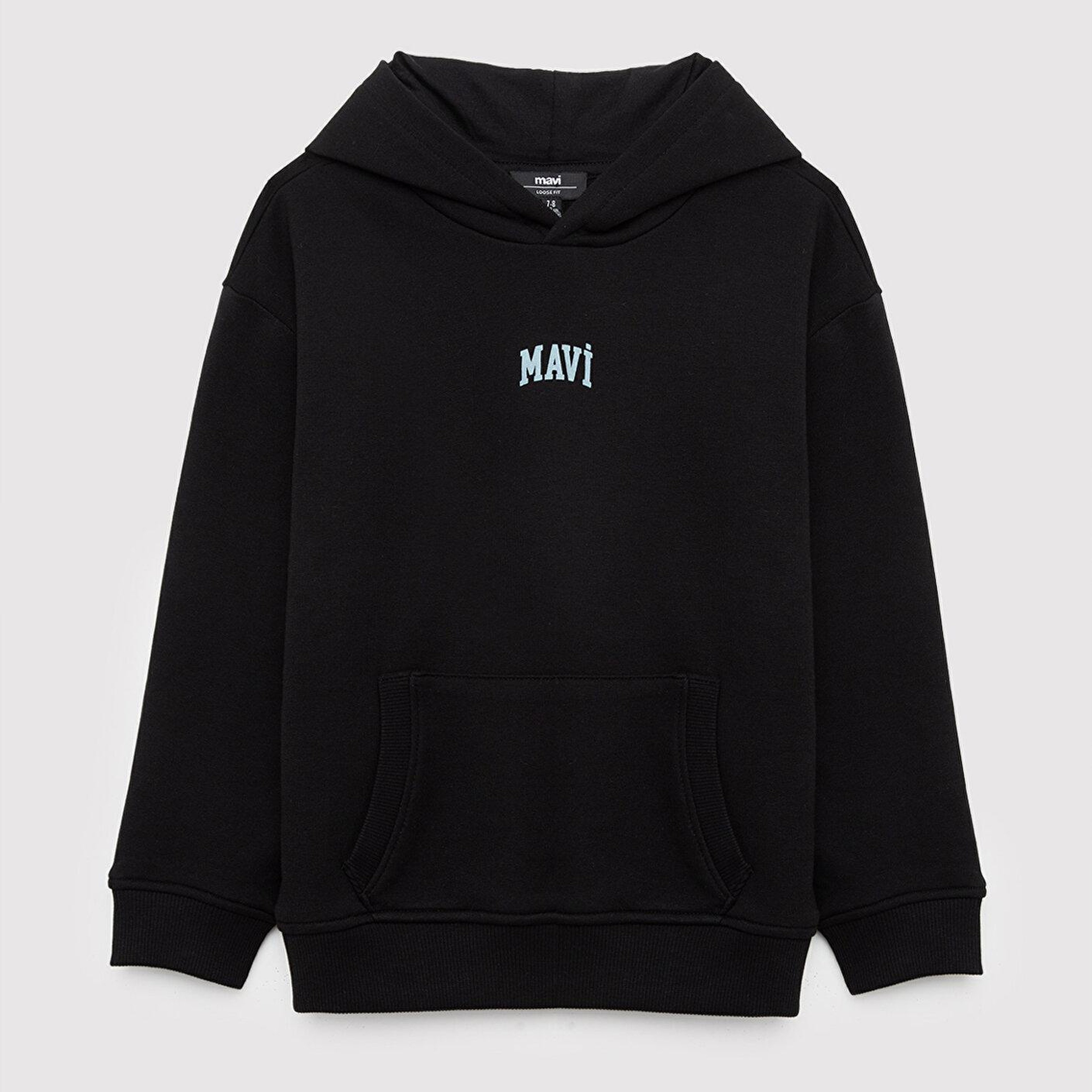 Mavi Kapüşonlu Siyah Sweatshirt 6S10199-900