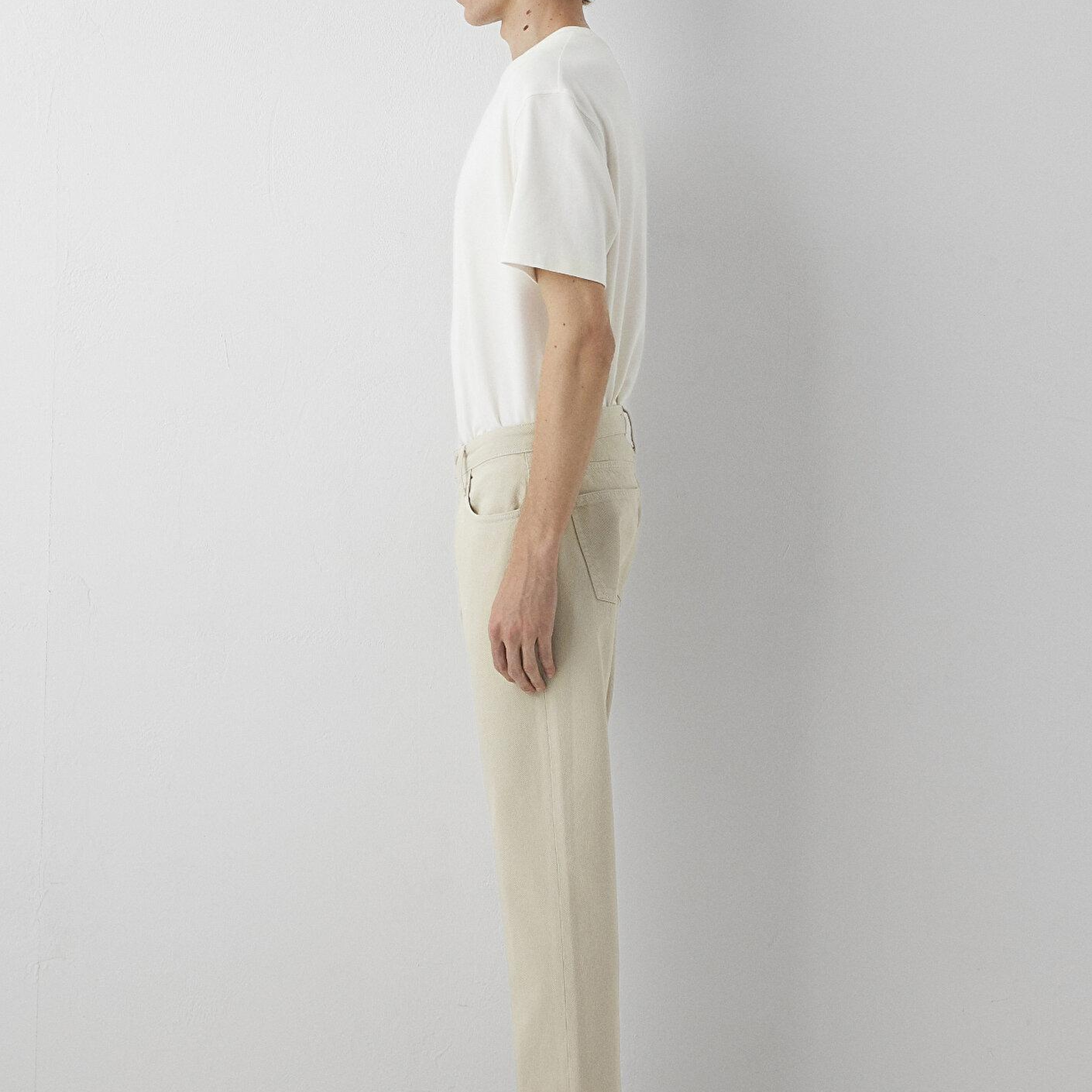 Mavi Lisbon Bej Gabardin Pantolon 0010039-A4104