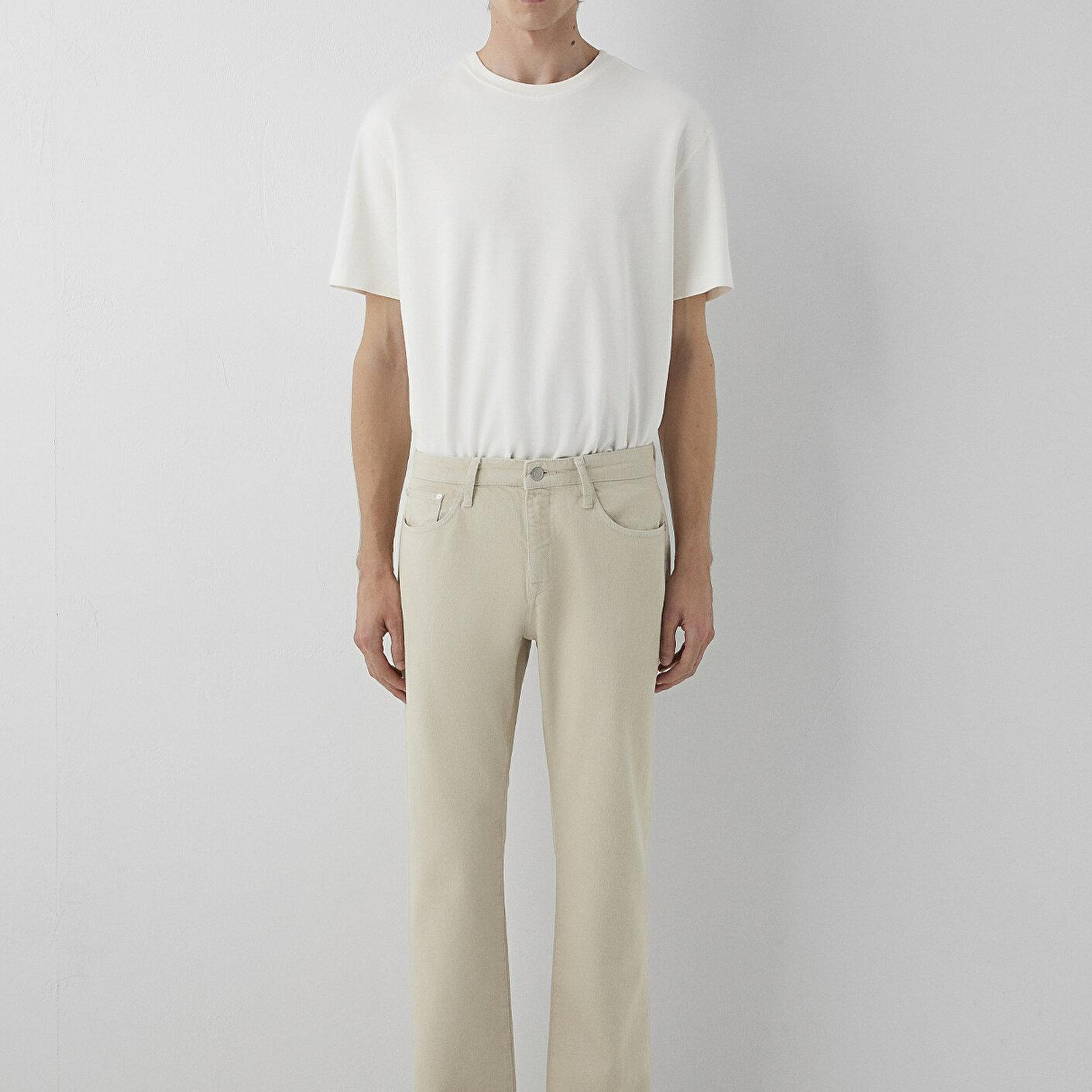 Mavi Lisbon Bej Gabardin Pantolon 0010039-A4104