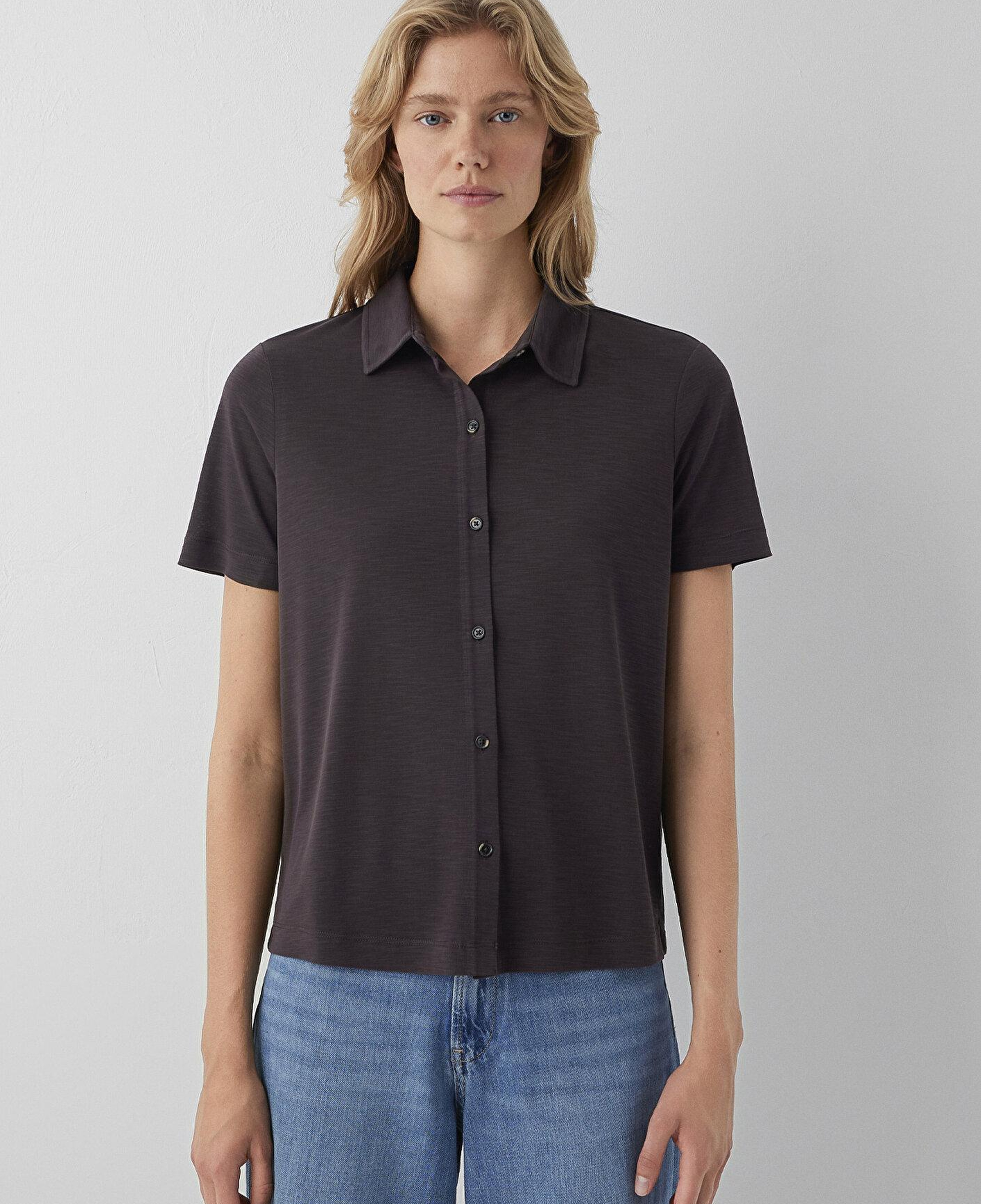 Mavi Kahverengi Polo Tişört Regular Fit / Normal Kesim 1620171-89103