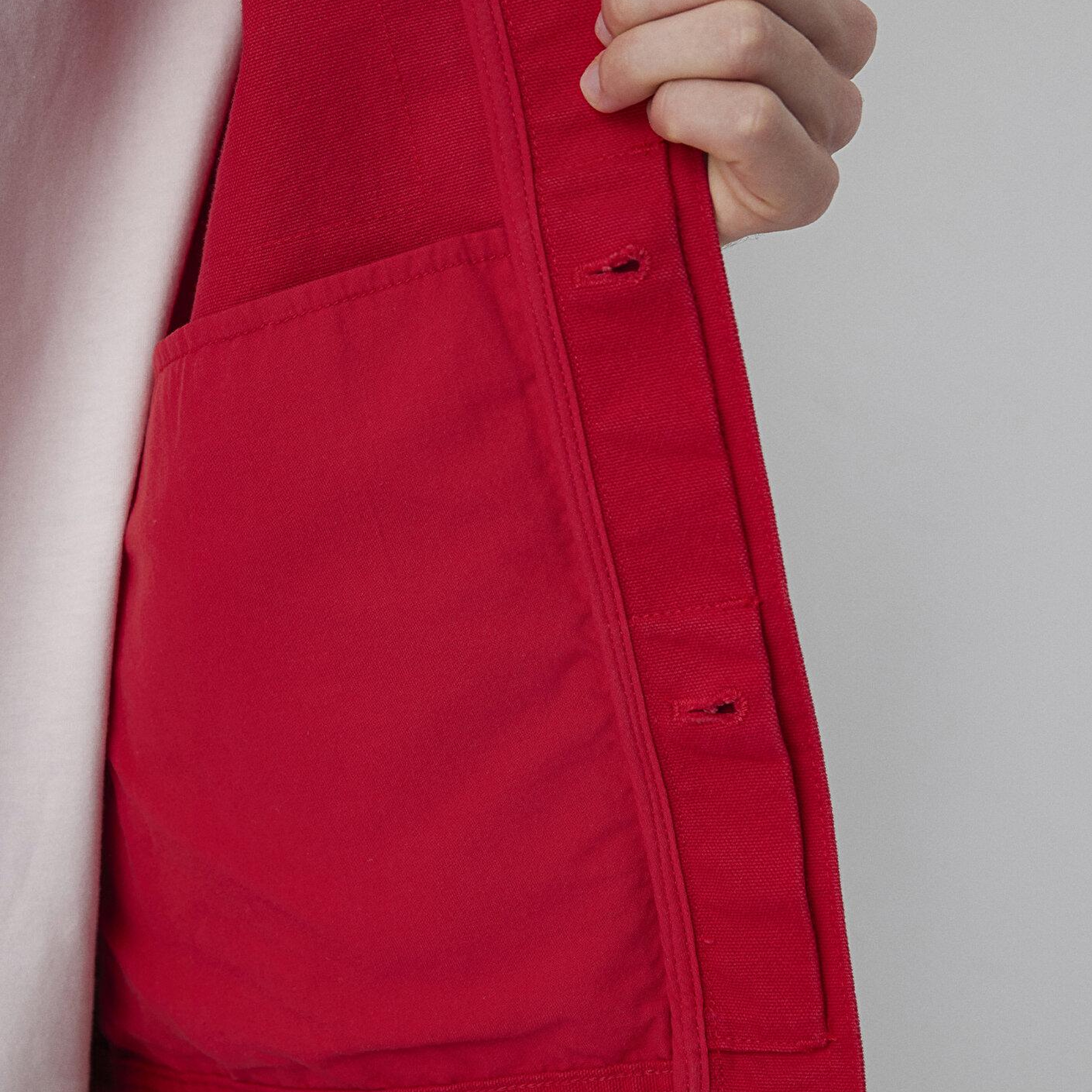 Mavi Kırmızı Gömlek Oversize / Geniş Kesim 0212131-70390